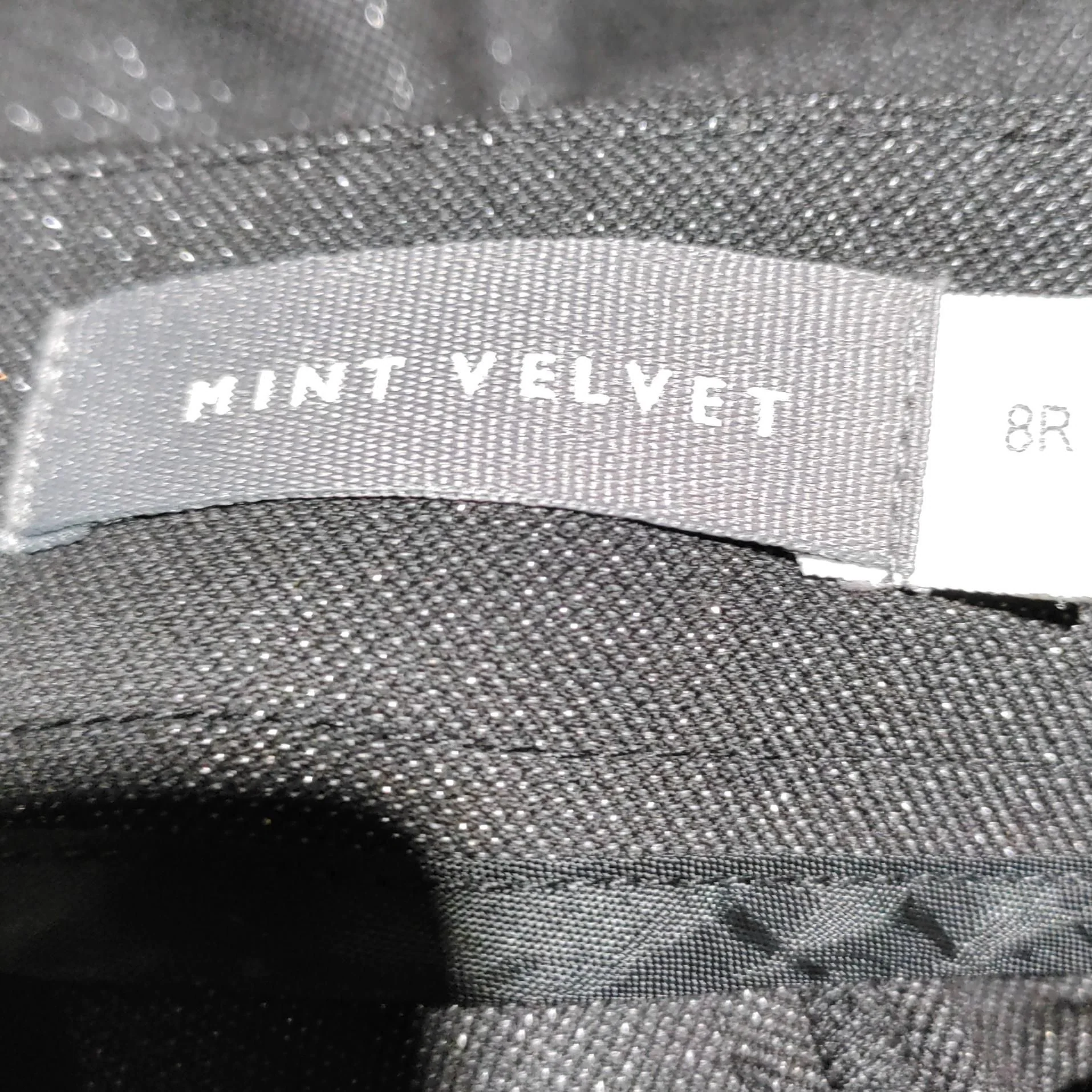 Mint Velvet Women's Trousers UK 8 Black 100% Other Straight Chino - Image 5