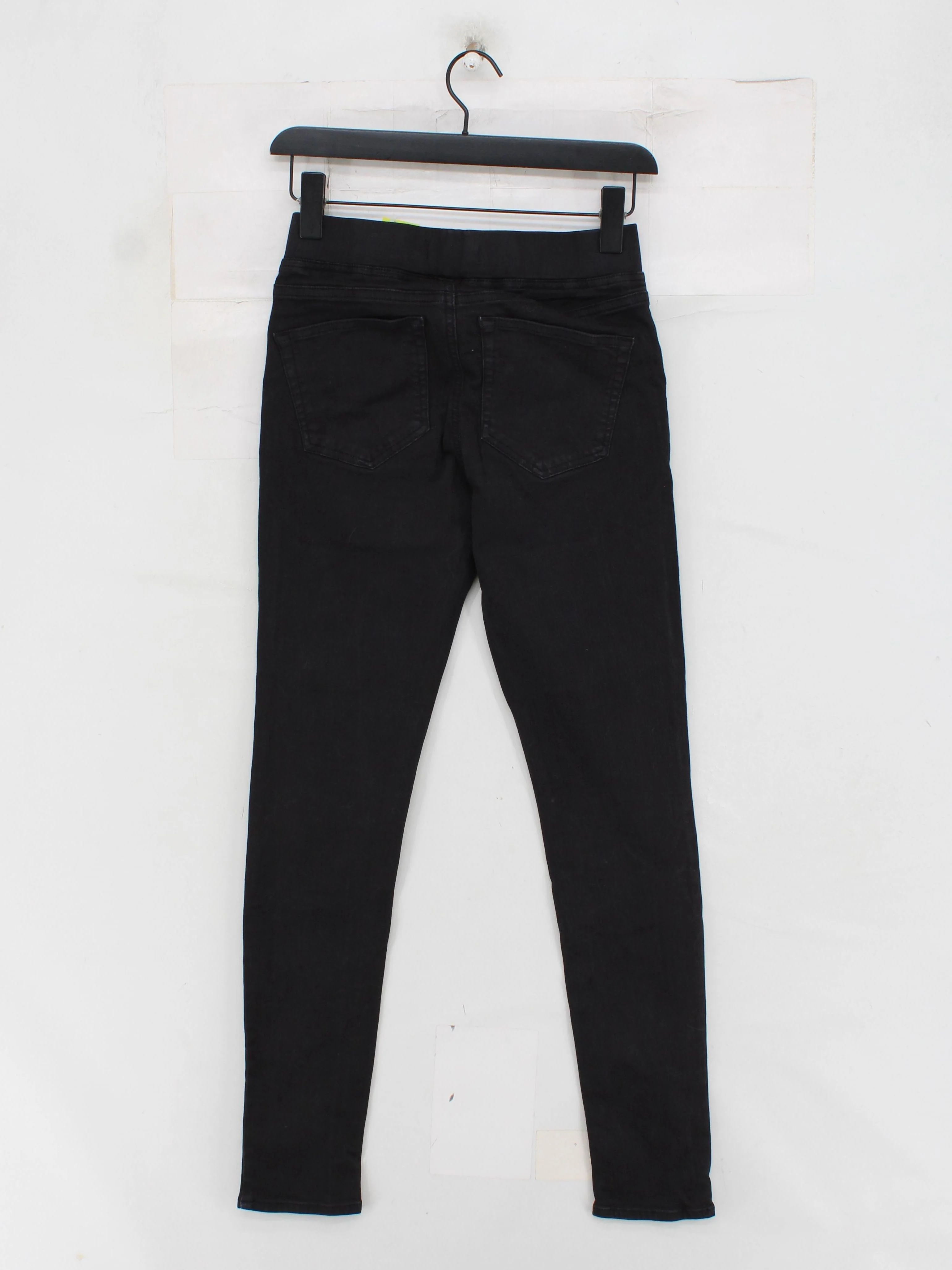 Mint Velvet Women's Trousers UK 8 Black Cotton with Elastane Skinny Chino - Image 2