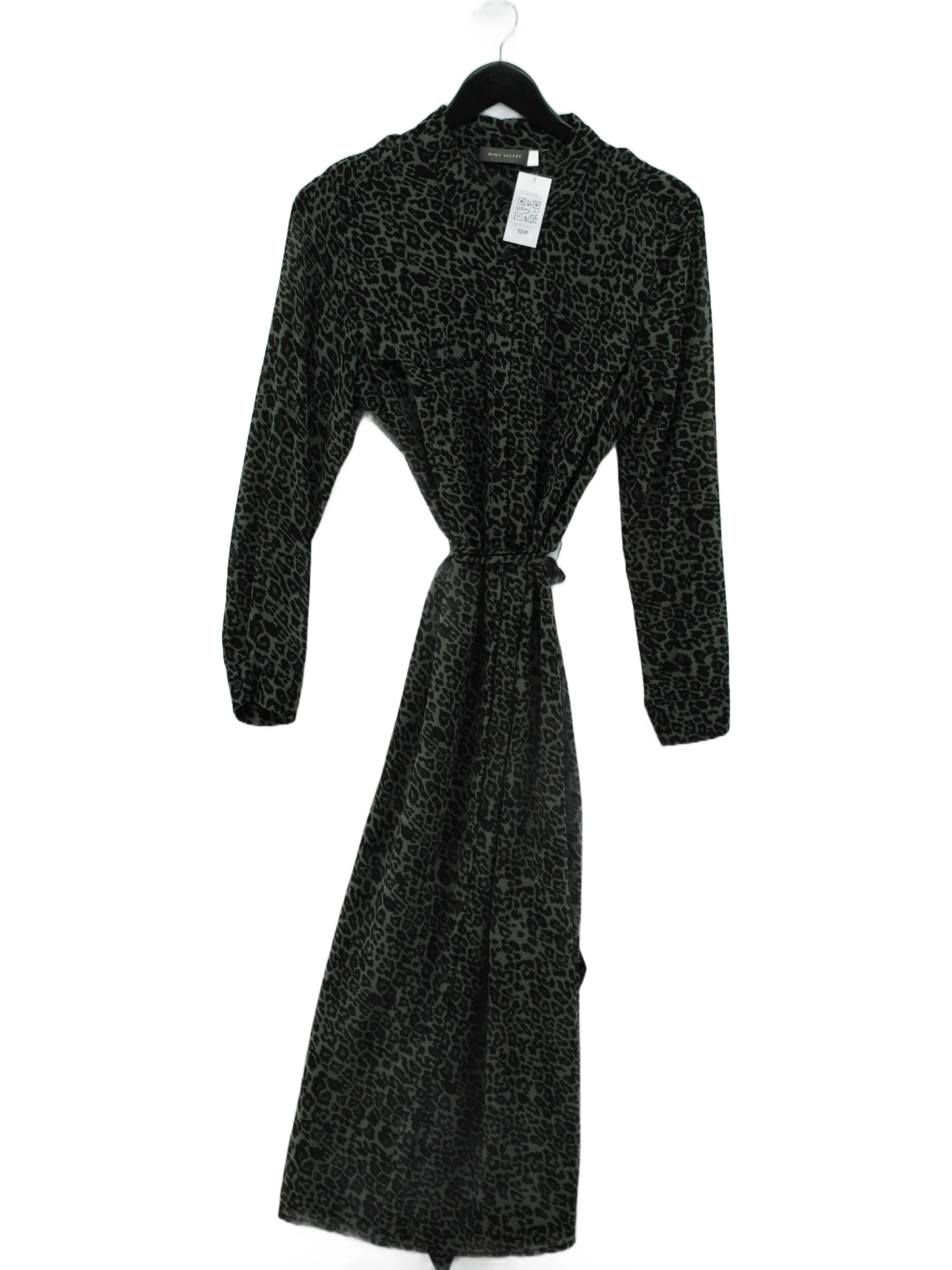 Mint Velvet Wrap Midi Dress UK12 in Multi