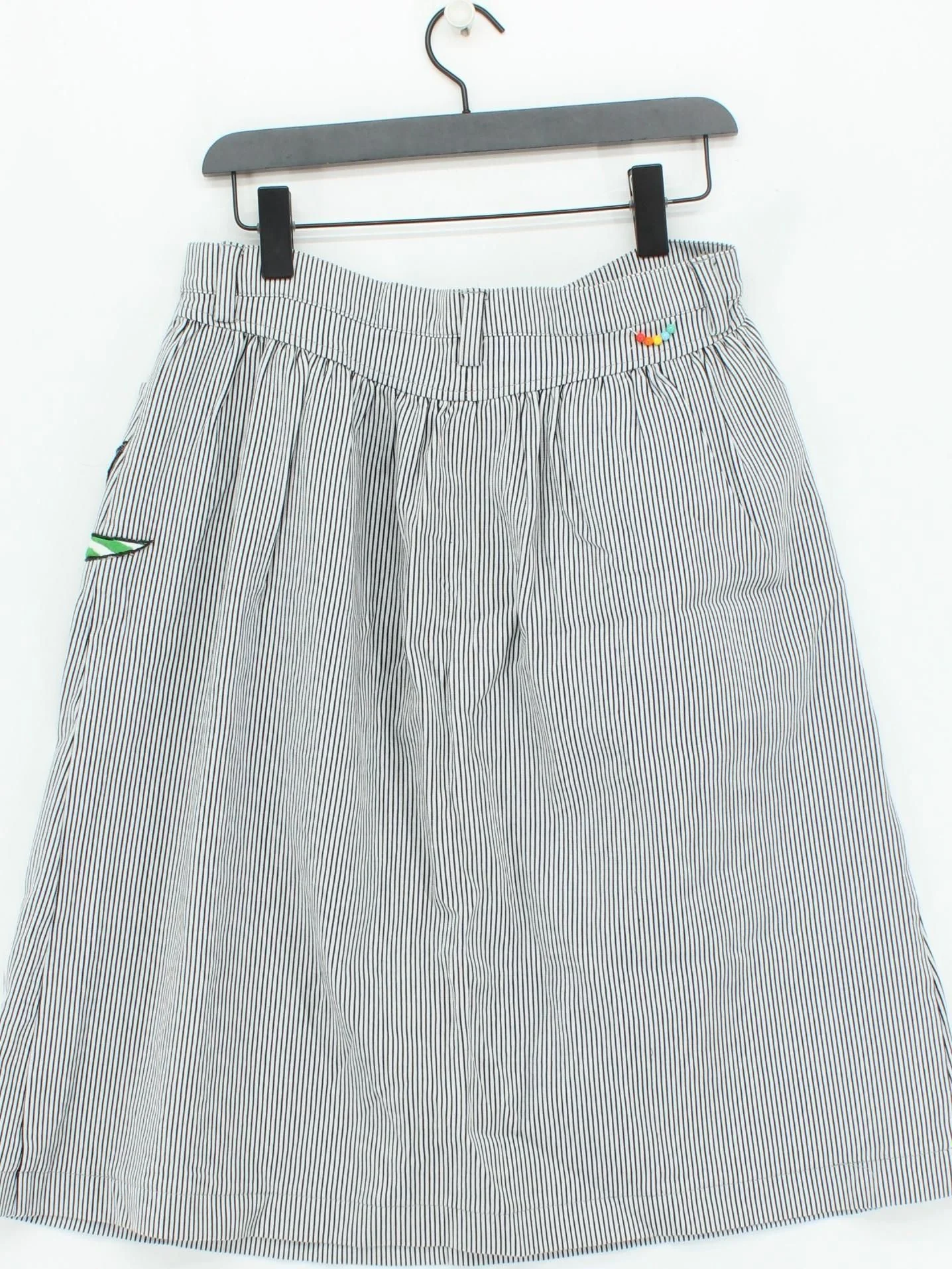 Mira Mikati Women's Midi Skirt S White Striped 100% Other Midi A-Line - Image 2