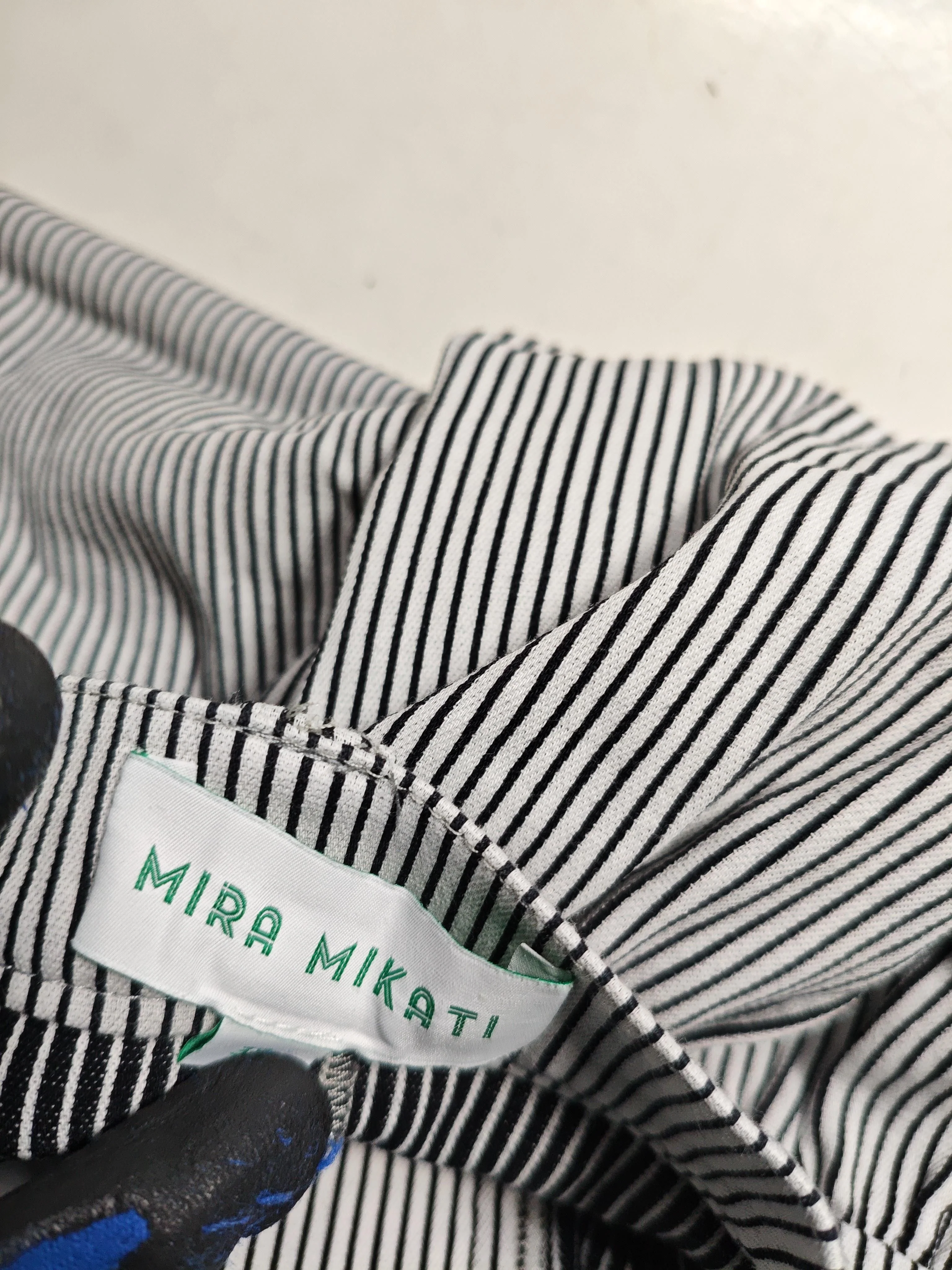 Mira Mikati Women's Midi Skirt S White Striped 100% Other Midi A-Line - Image 5