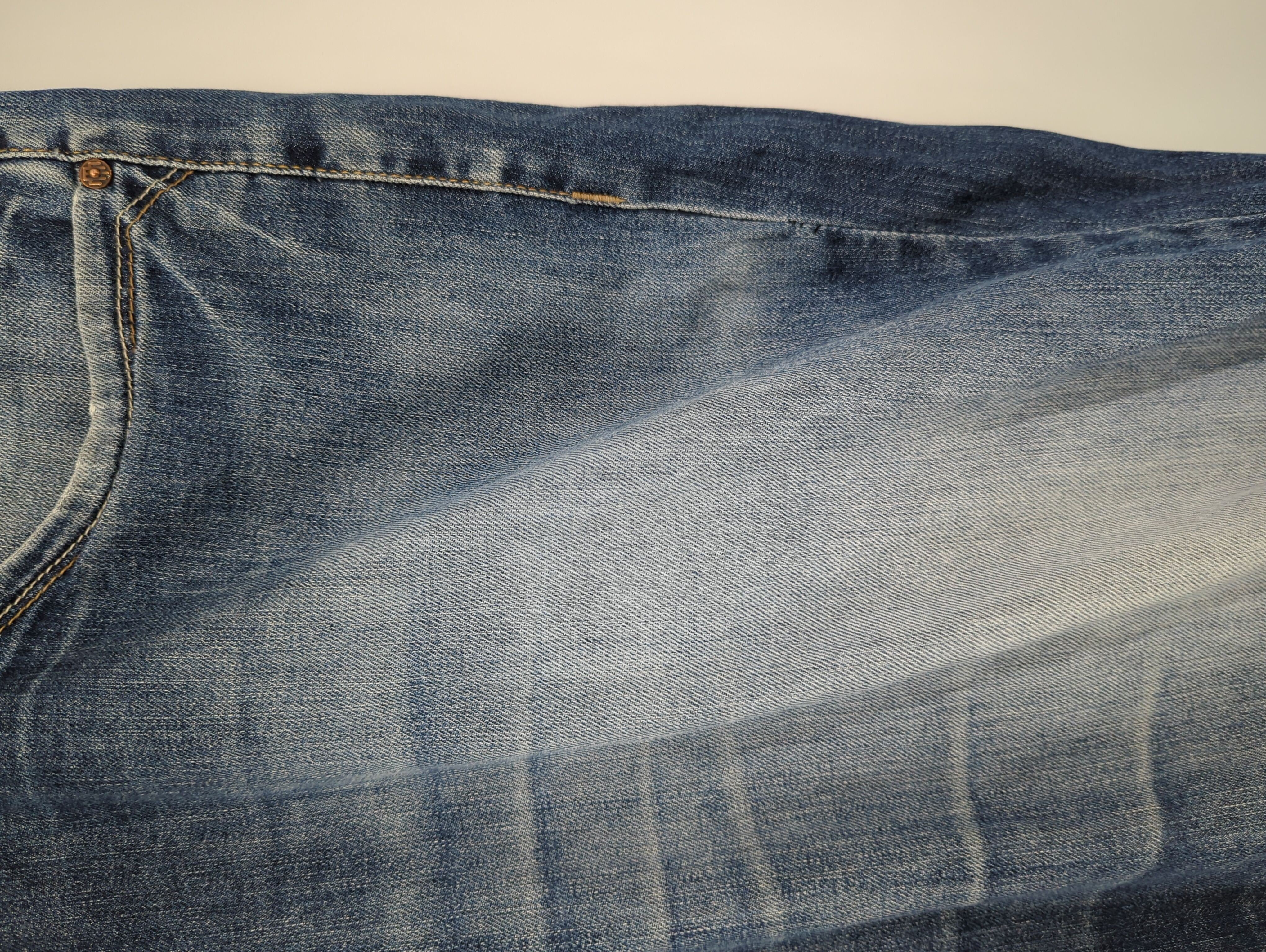 Mish Mash Men's Jeans XXXL Blue Cotton with Elastane Straight - Image 5
