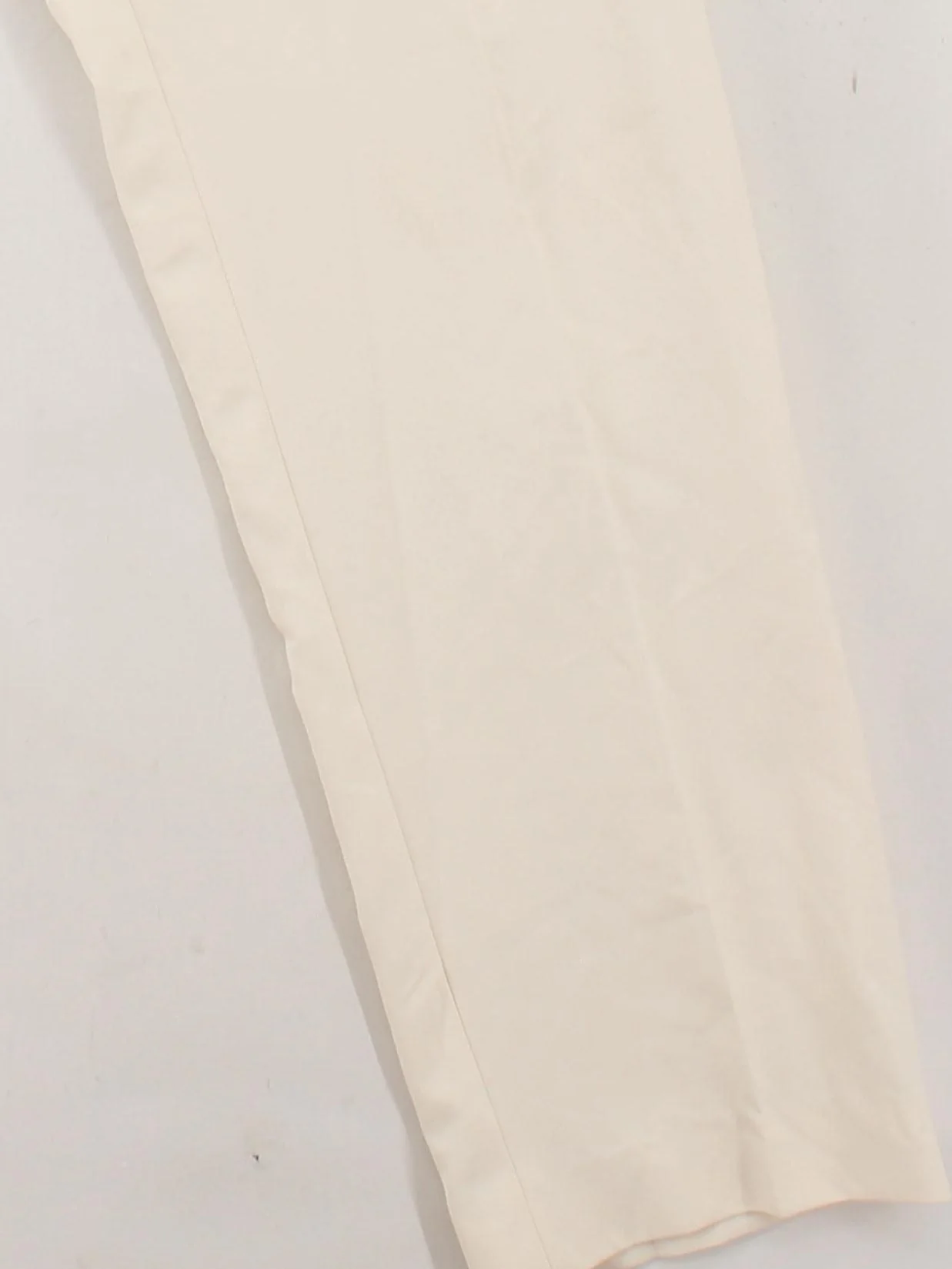 Misha Nonoo Women's Trousers UK 10 Cream 100% Other Wide-Leg Chino - Image 4