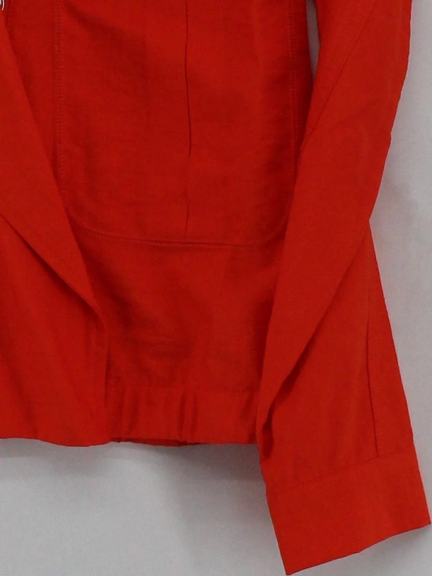 Miss by Captain Tortue Bomber Jacket jacket orange - Image 4
