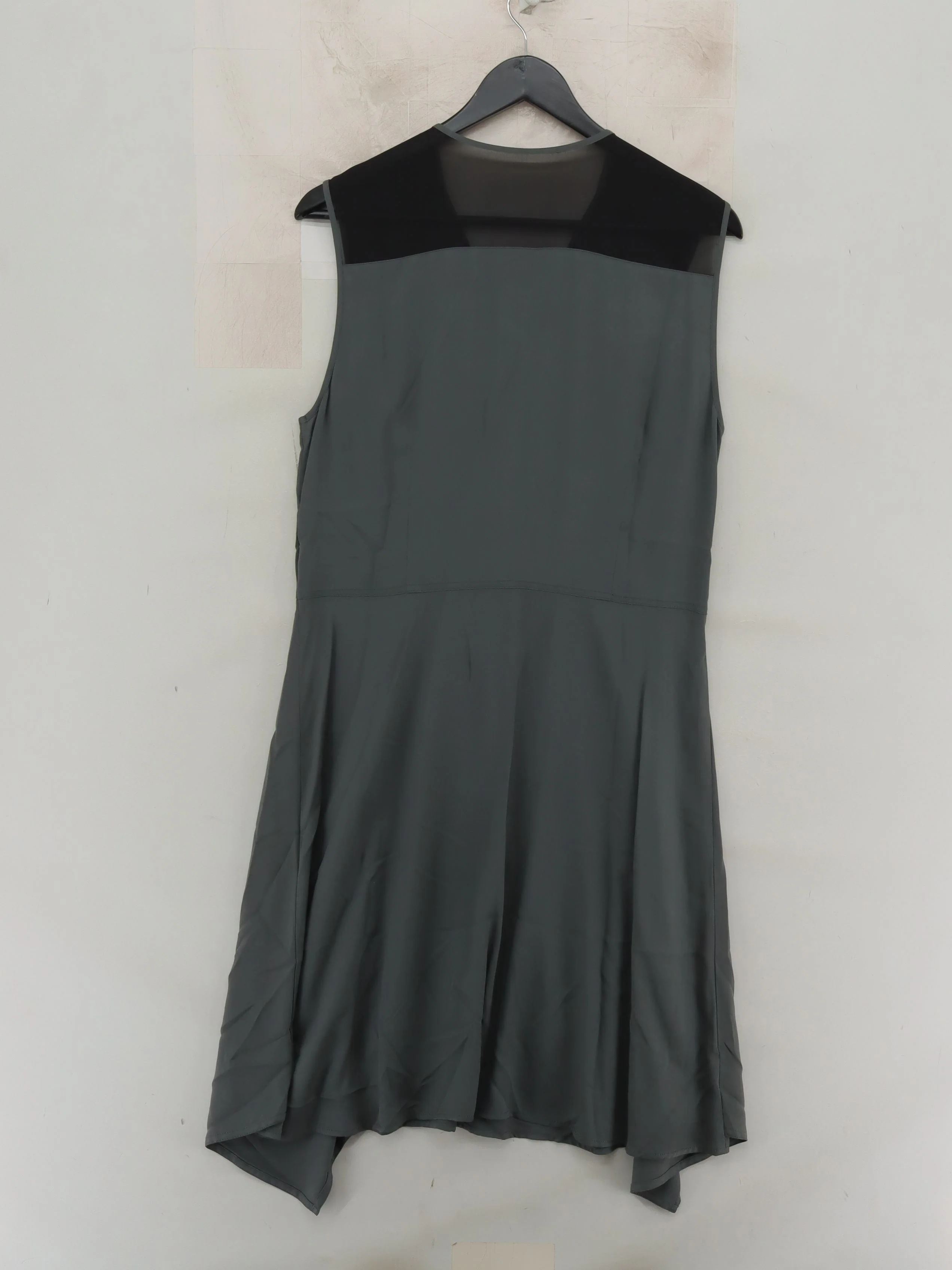 Miss by Captain Tortue Shirt Midi Dress in Grey - Image 2