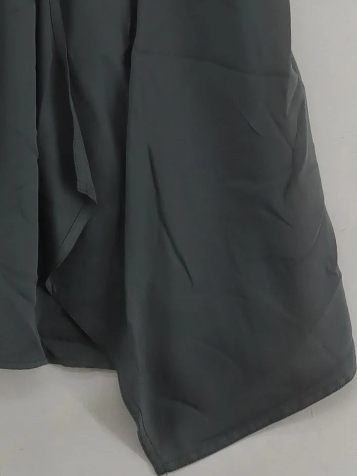 Miss by Captain Tortue Shirt Midi Dress in Grey - Image 4