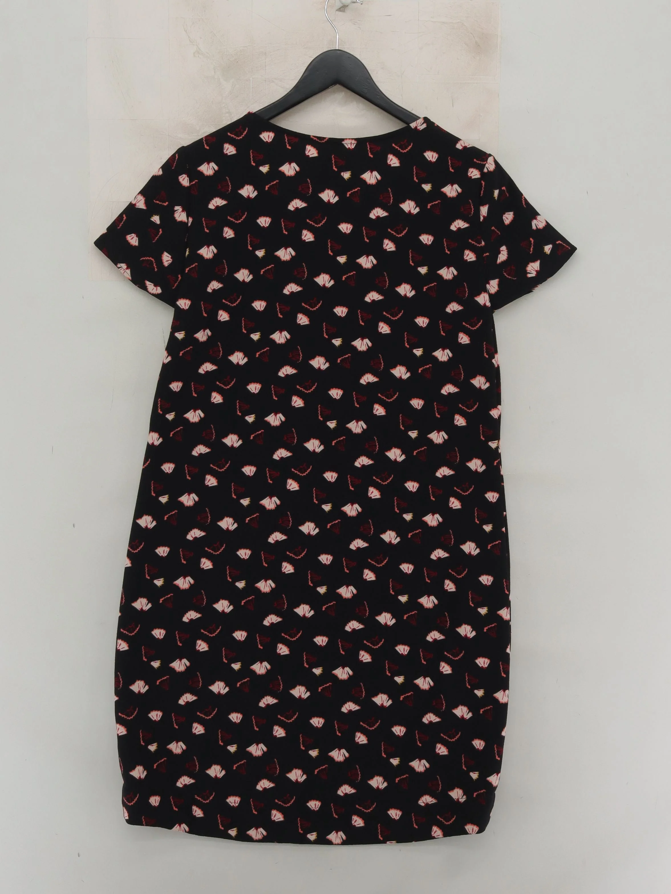 Miss by Captain Tortue T-Shirt Mini Dress in Black - Image 2