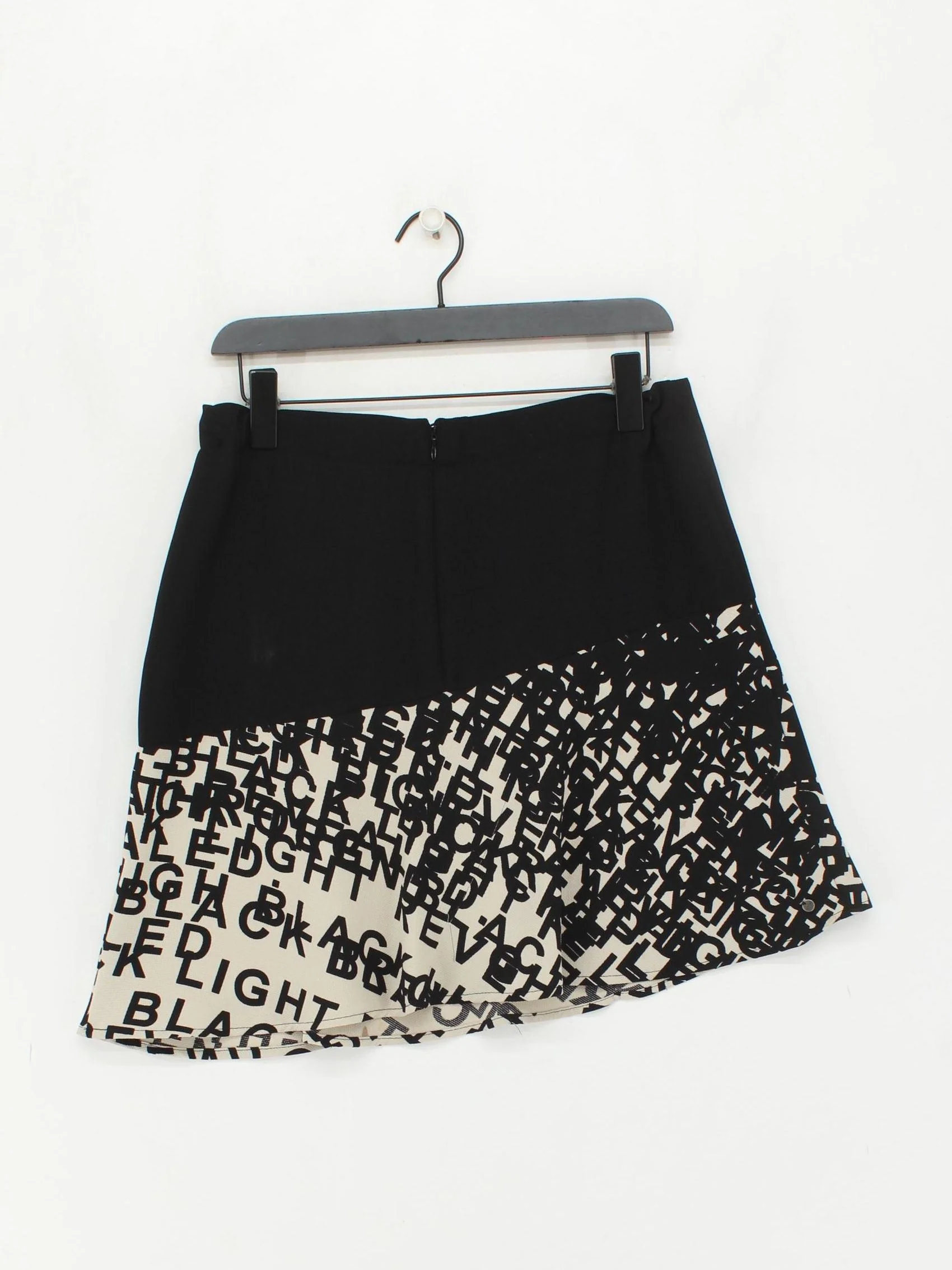 Miss By Captain Tortue Women's Mini Skirt L Multi 100% Polyester Mini - Image 2