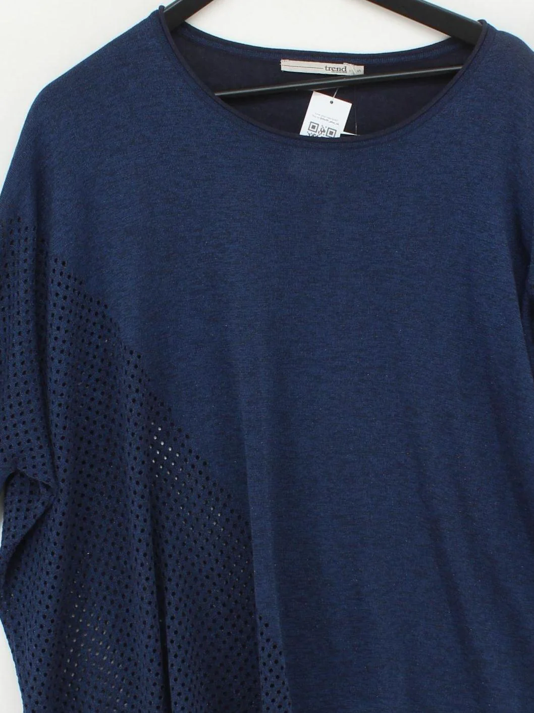 Miss Captain Trend Women's Jumper S Blue Viscose New with tags - Image 3