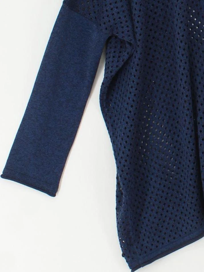 Miss Captain Trend Women's Jumper S Blue Viscose New with tags - Image 4