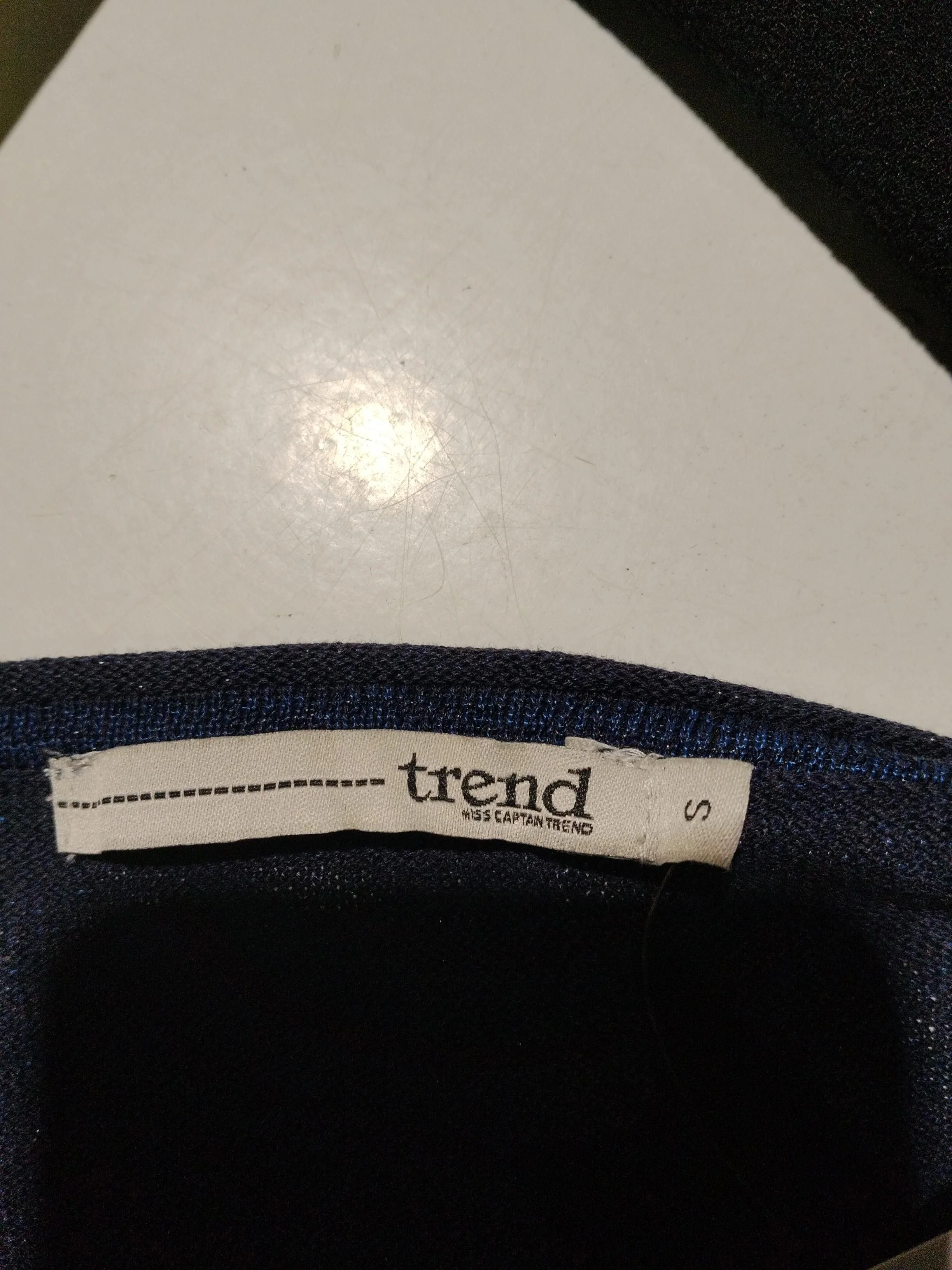 Miss Captain Trend Women's Jumper S Blue Viscose New with tags - Image 5