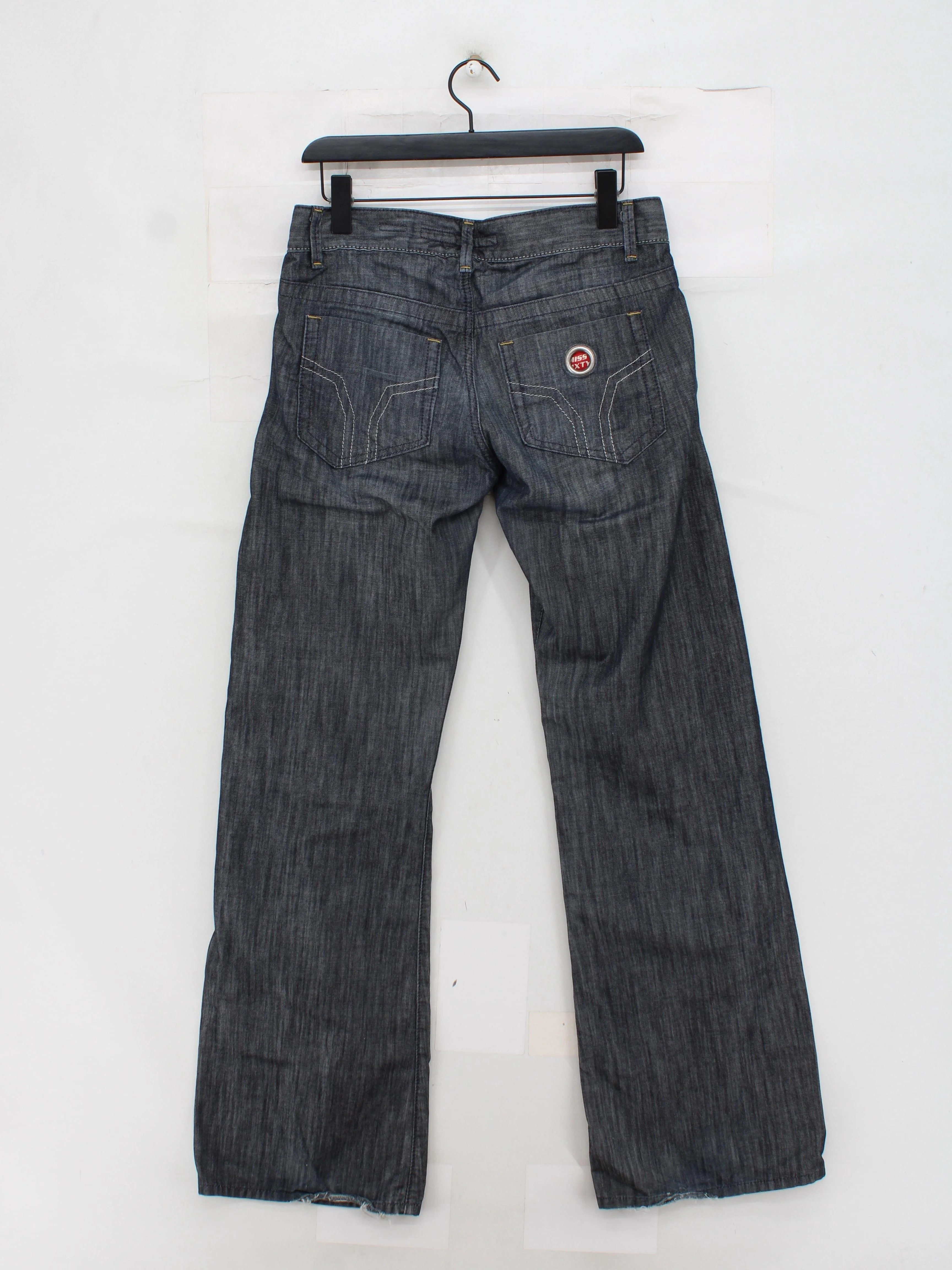 Miss Sixty Men's Jeans W 30 in Grey 100% Cotton Wide-Leg - Image 2
