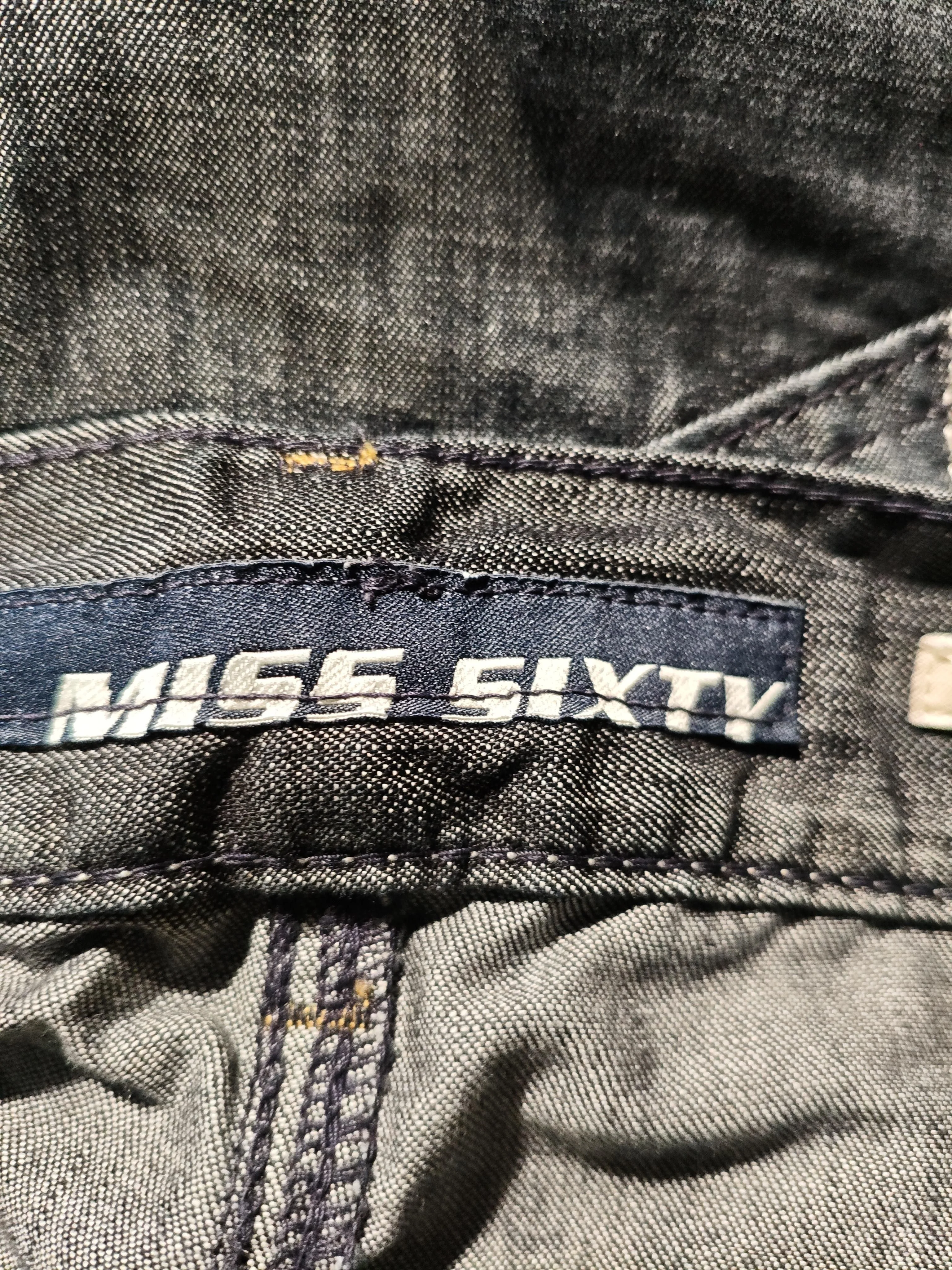 Miss Sixty Men's Jeans W 30 in Grey 100% Cotton Wide-Leg - Image 5
