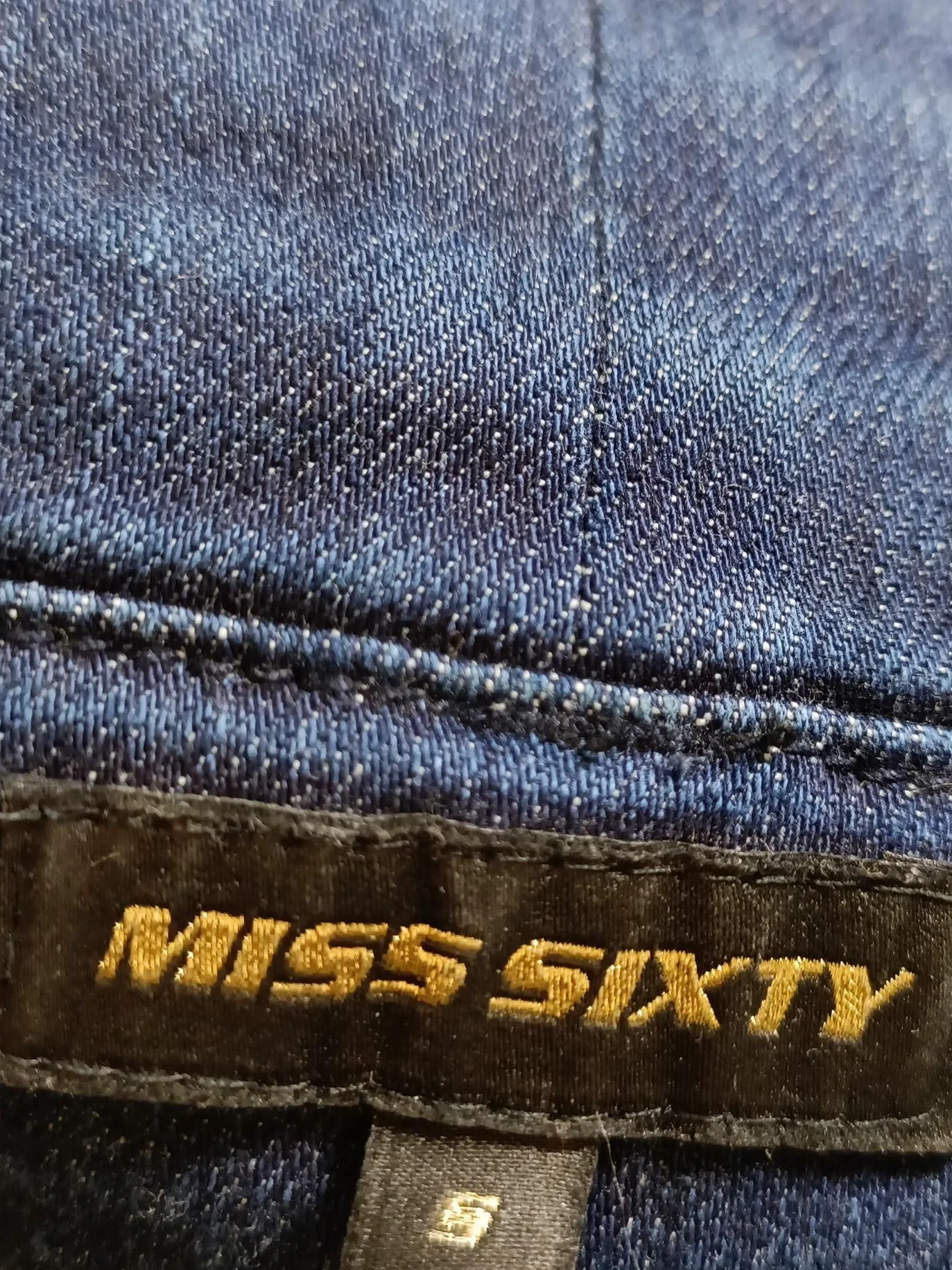 Miss Sixty Women's Midi Skirt S Blue Cotton - Image 5