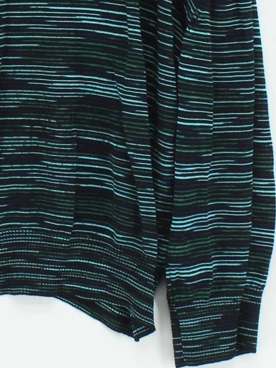 Missoni Men's Jumper M Multi Striped Wool with Viscose Round Neck Pullover - Image 4