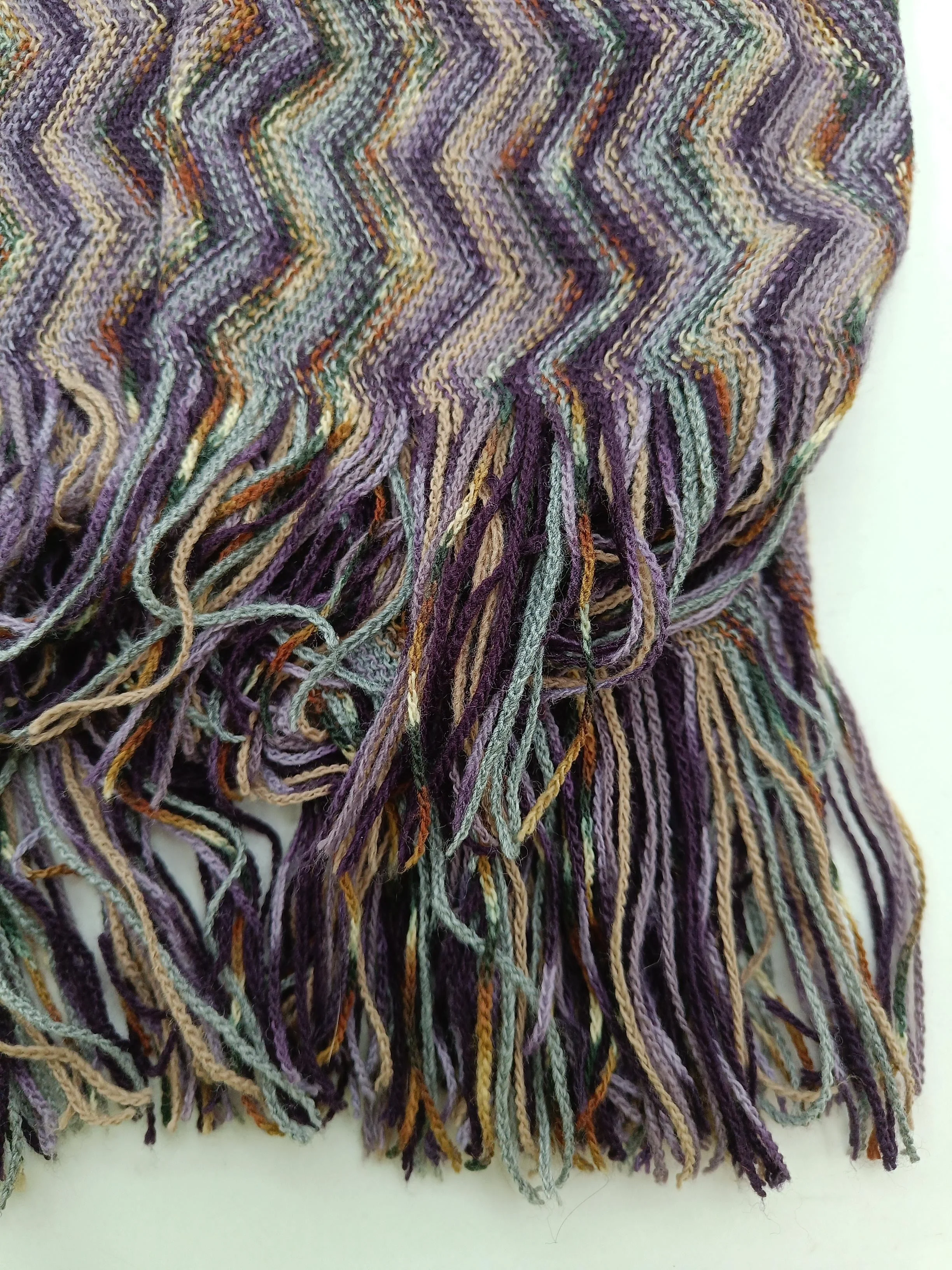 Missoni Men's Scarf Multi Geometric 100% Other Scarf - Image 4