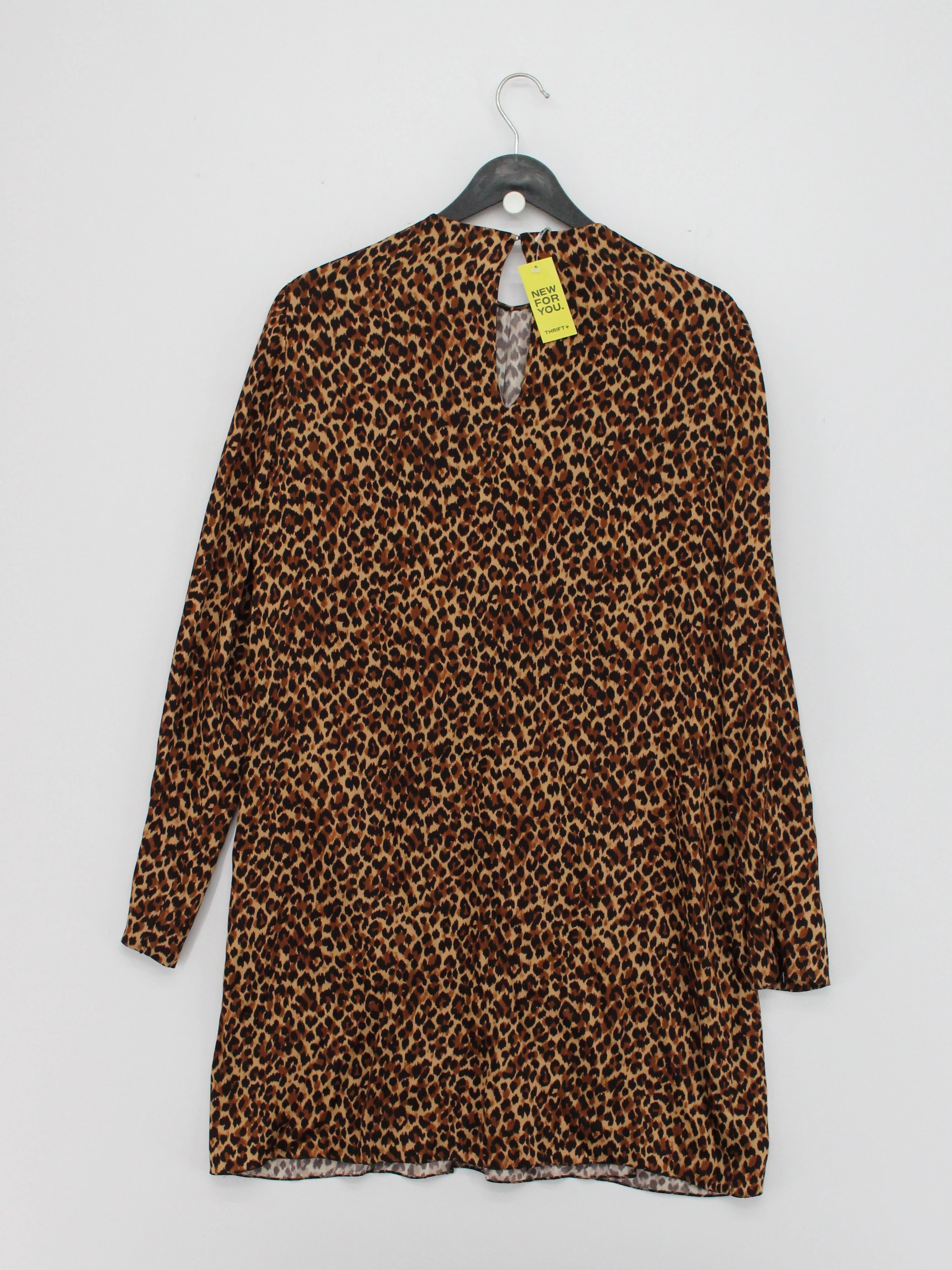 Miu Miu T-Shirt Mini Dress in Brown - Image 2