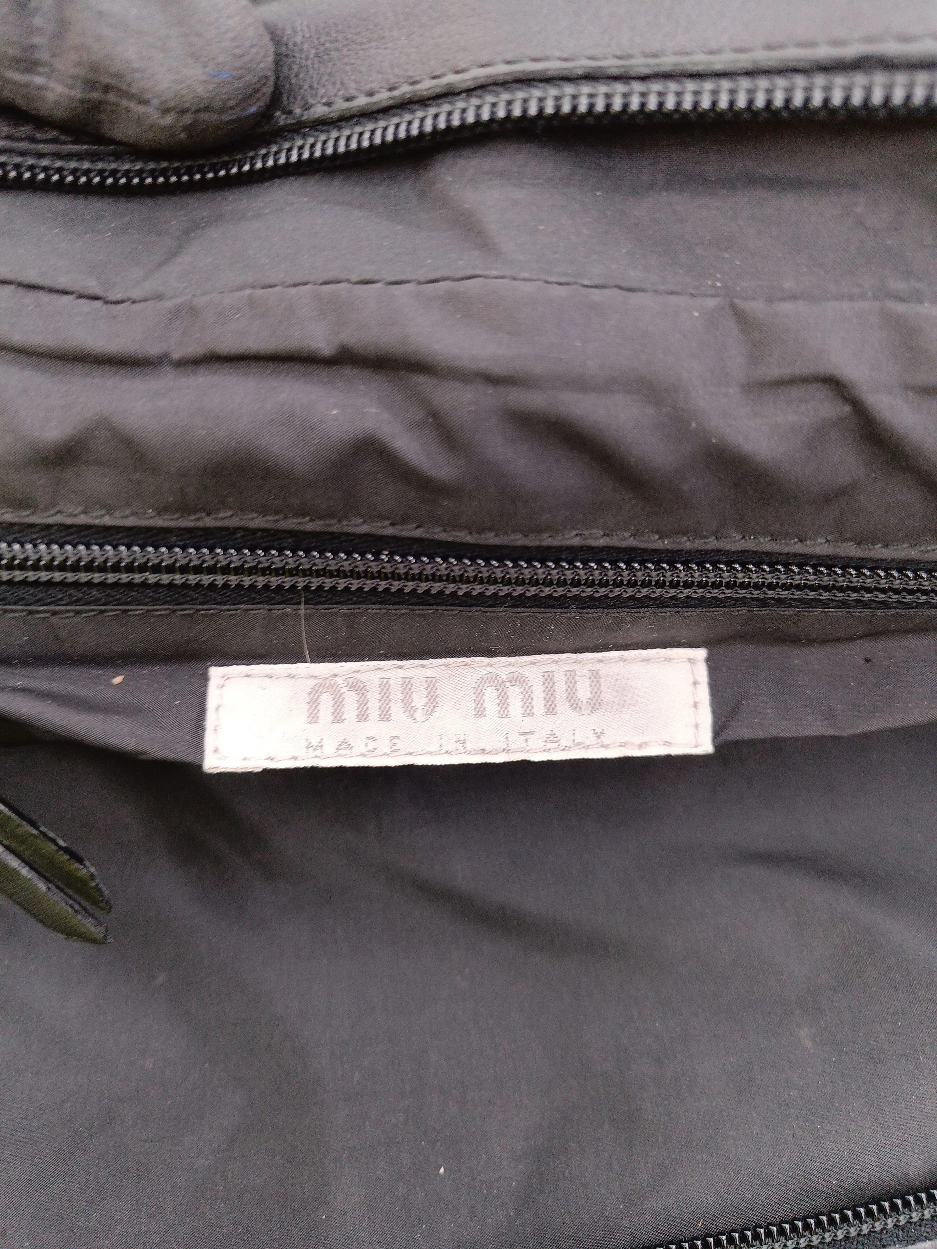 Miu Miu Women's Bag Black 100% Other Backpack - Image 6