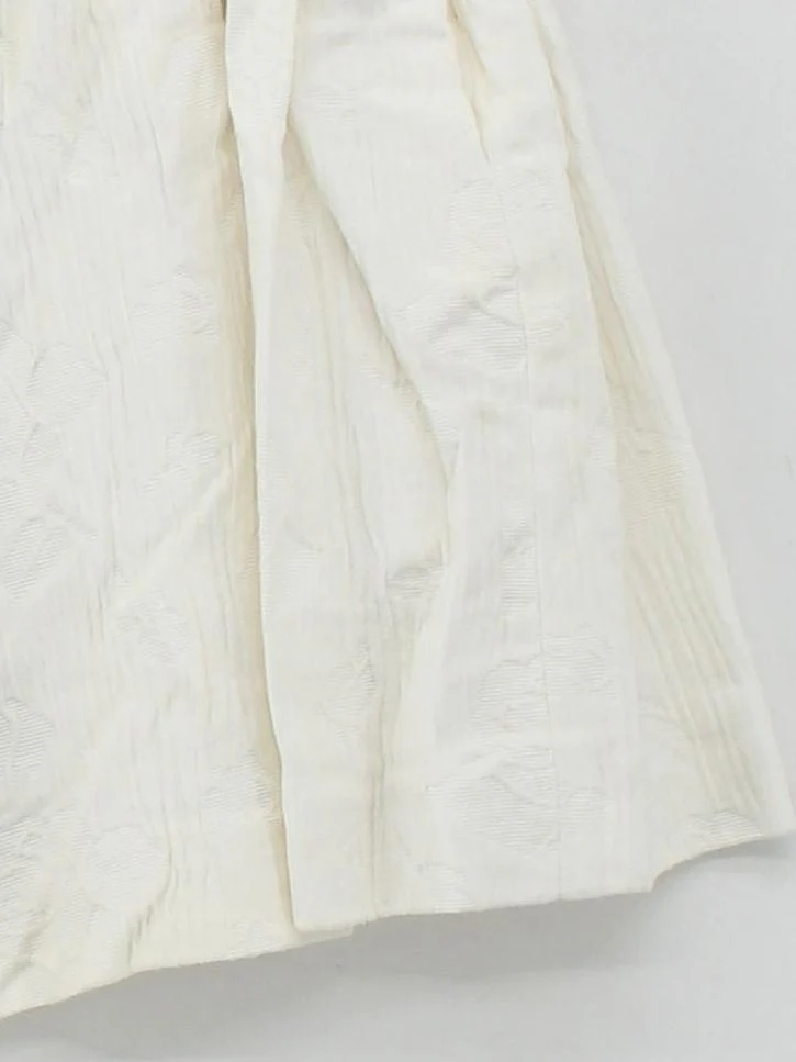 Miu Miu Women's Mini Skirt UK 6 White 100% Polyester Short Mini - Image 4