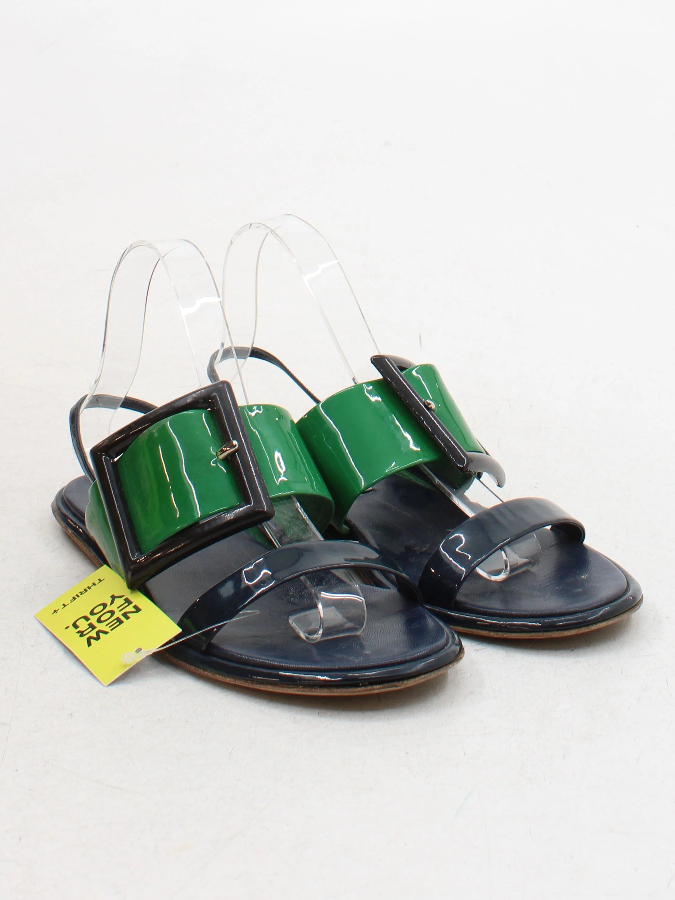 Miu Miu Women's Sandals UK 5.5 Multi 100% Other Flat - Image 4