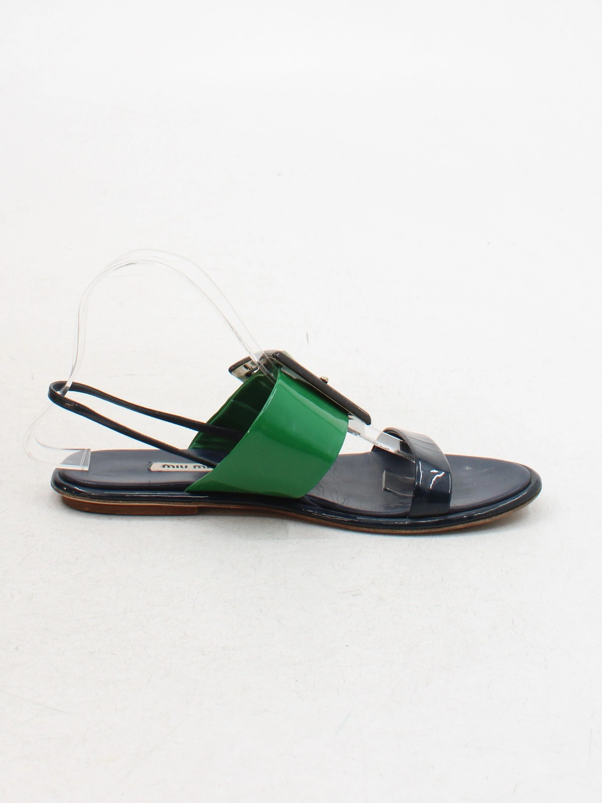 Miu Miu Women's Sandals UK 5.5 Multi 100% Other Flat - Image 5