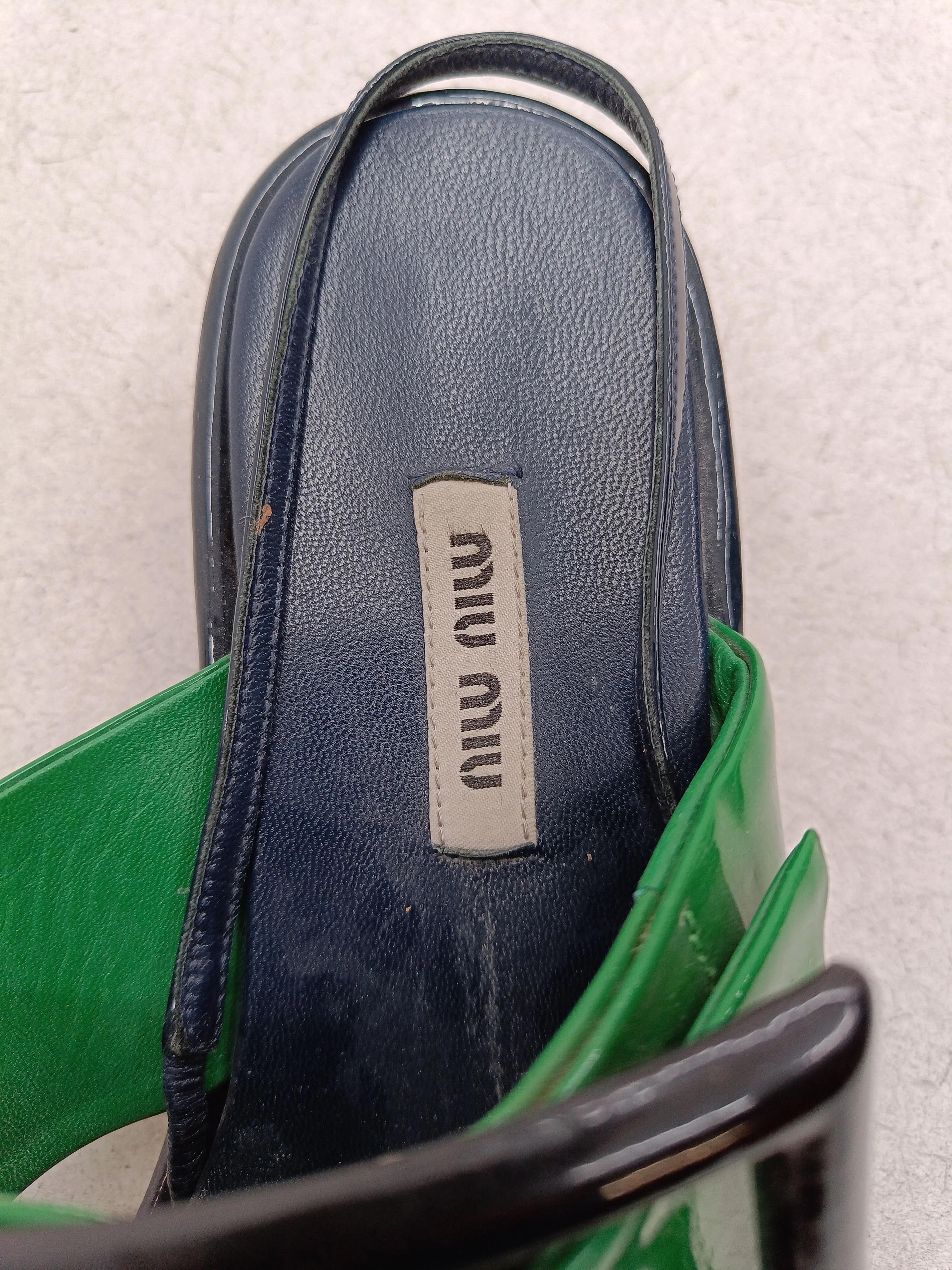 Miu Miu Women's Sandals UK 5.5 Multi 100% Other Flat - Image 6
