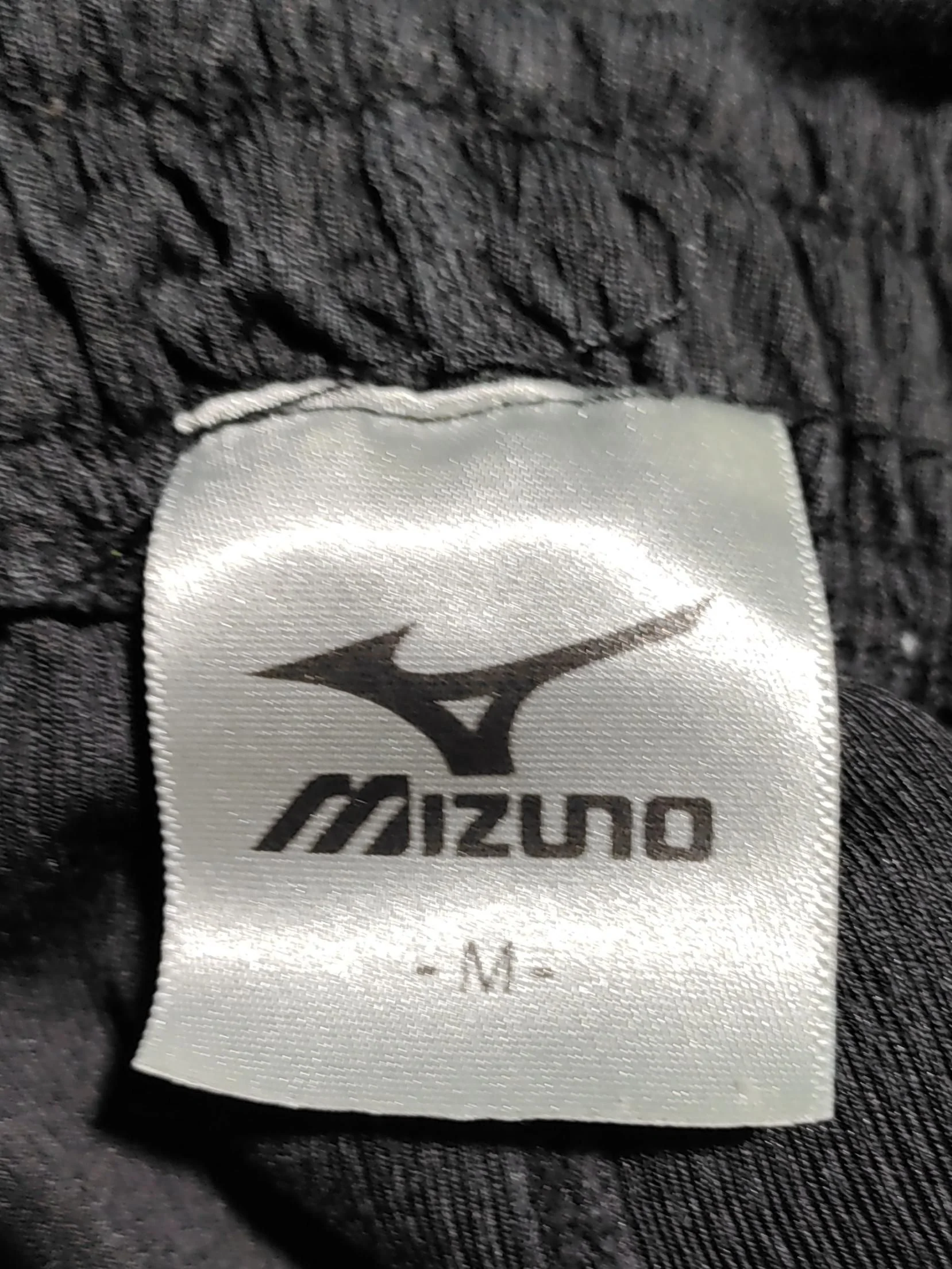 Mizuno Men's Shorts M Black 100% Polyester Sweat - Image 6
