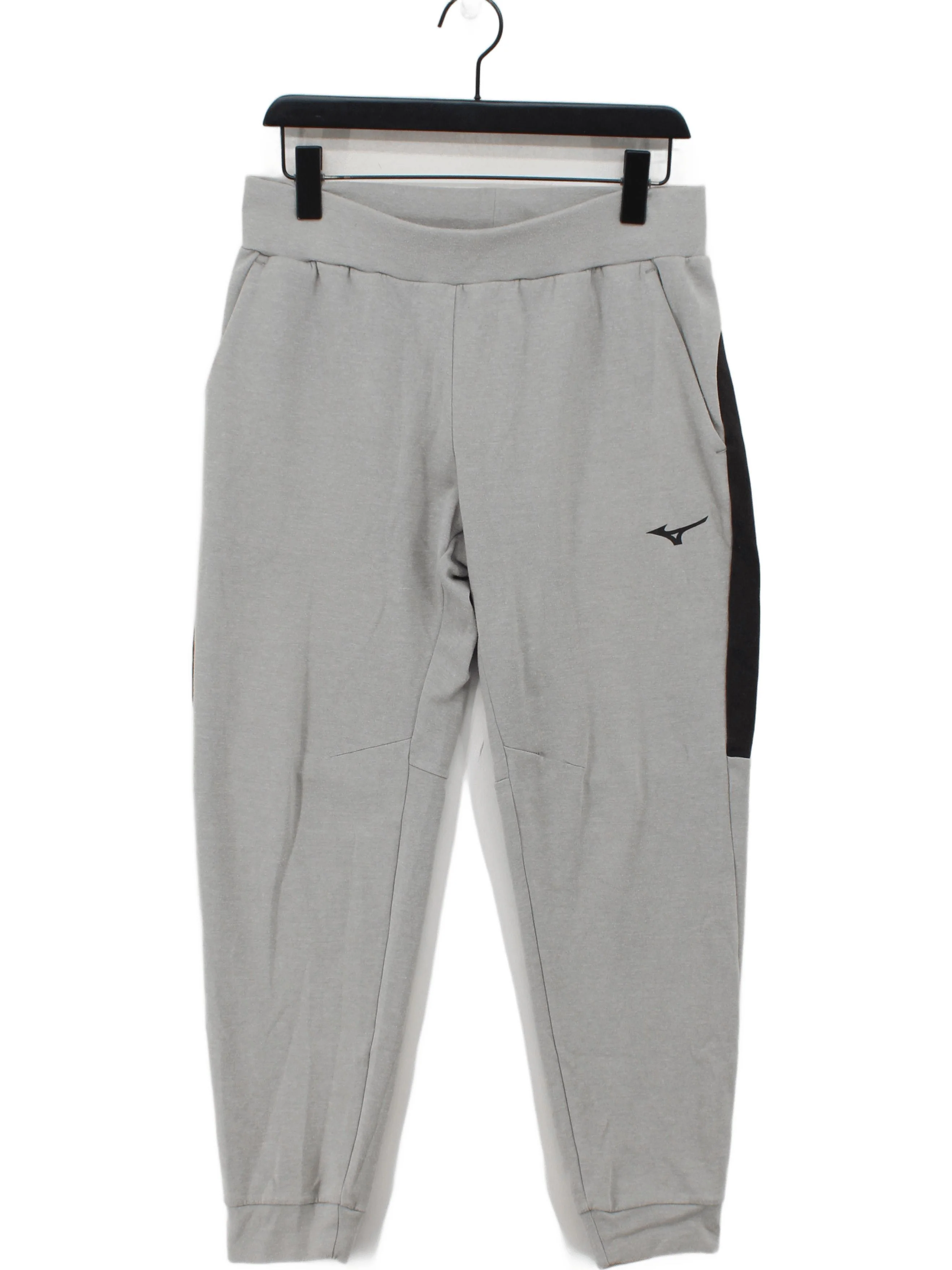Mizuno Men's Sports Bottoms M Grey Cotton with Polyester Sweatpants