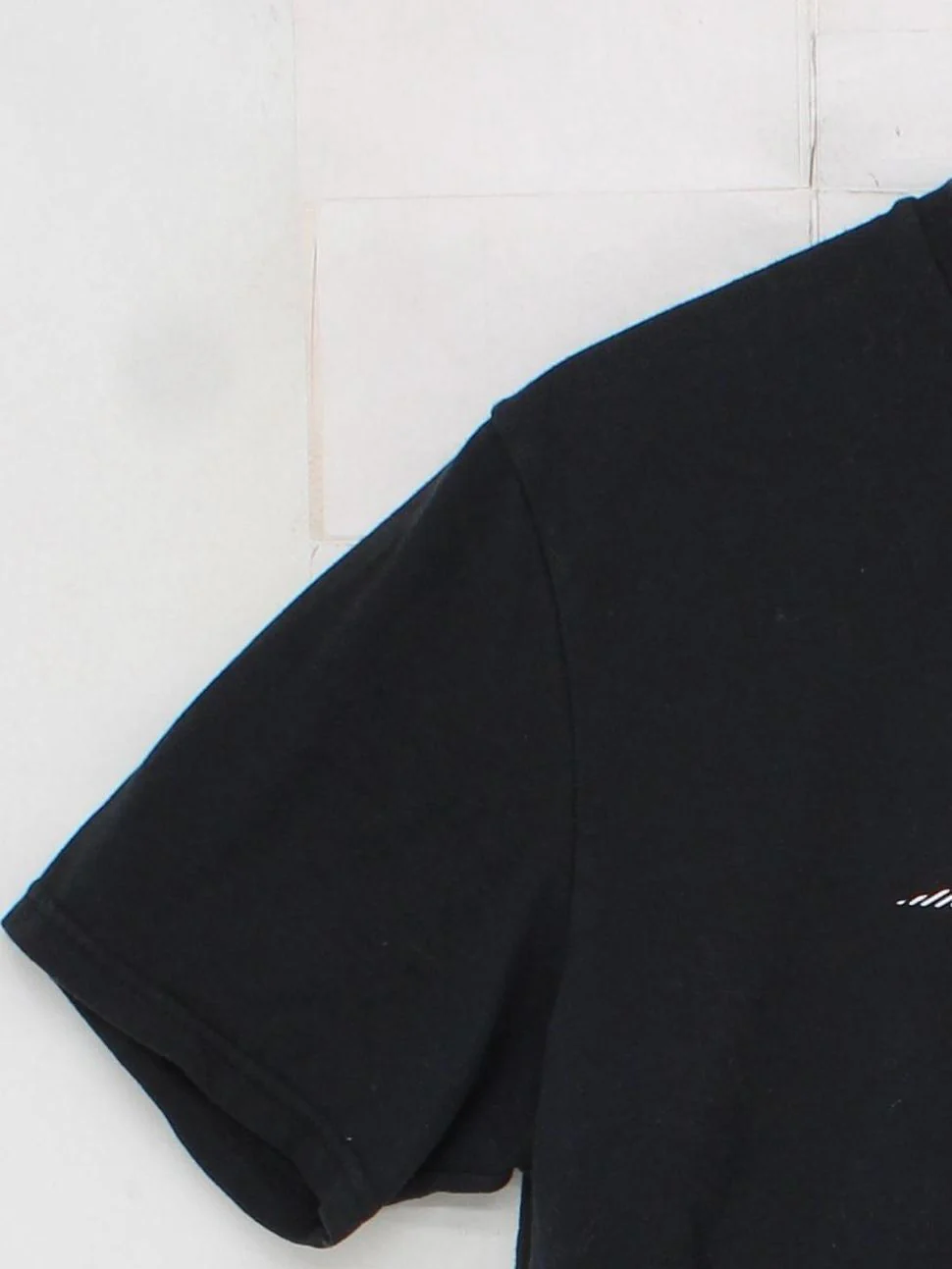 Mizuno Men's T-Shirt L Black Graphic 100% Cotton Basic - Image 4