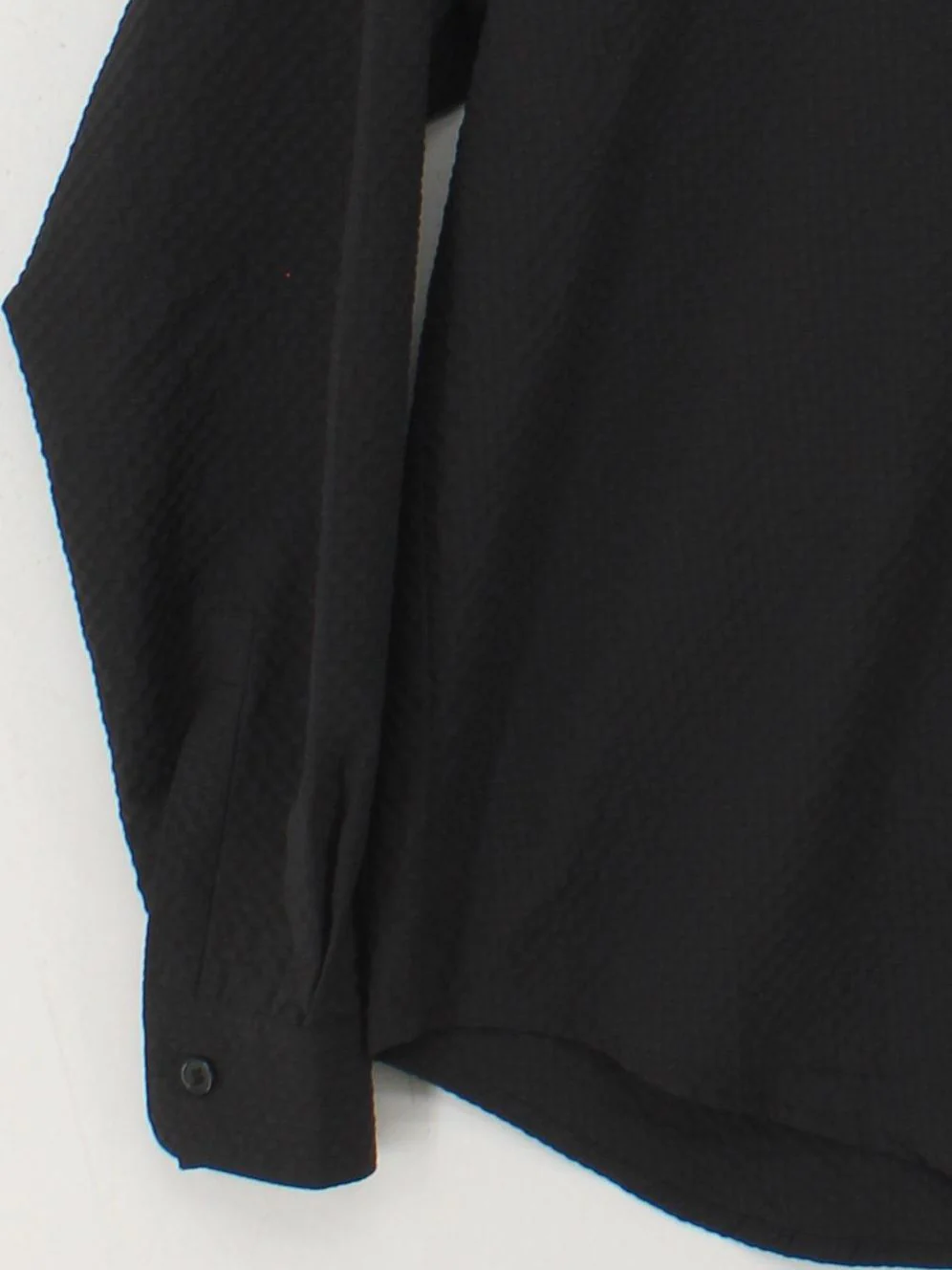 MKI MIYUKI ZOKU Men's Shirt S Black 100% Polyester Basic - Image 4