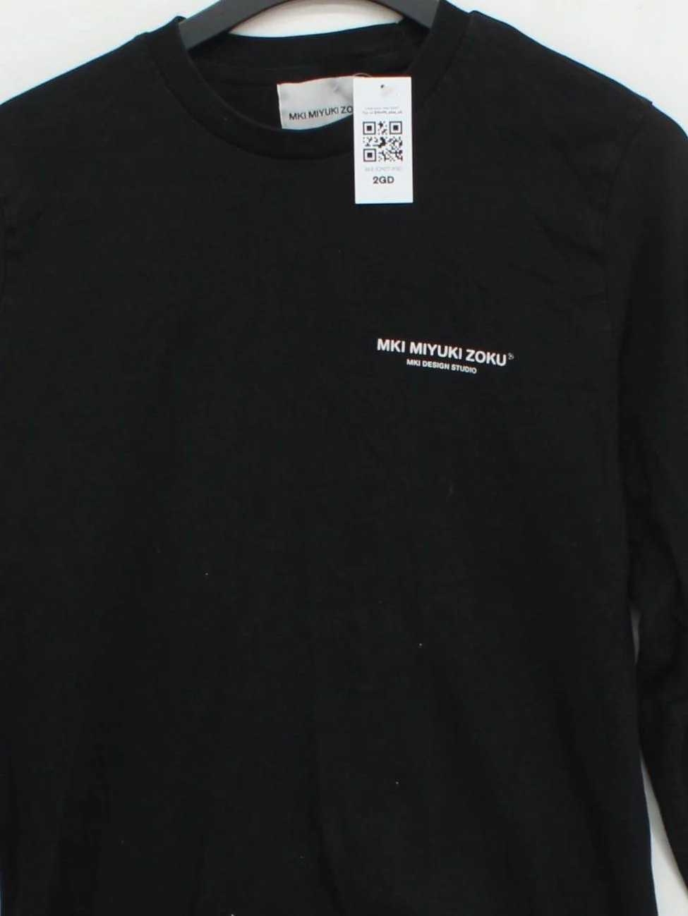 MKI MIYUKI ZOKU Men's T-Shirt M Black 100% Cotton Basic - Image 3