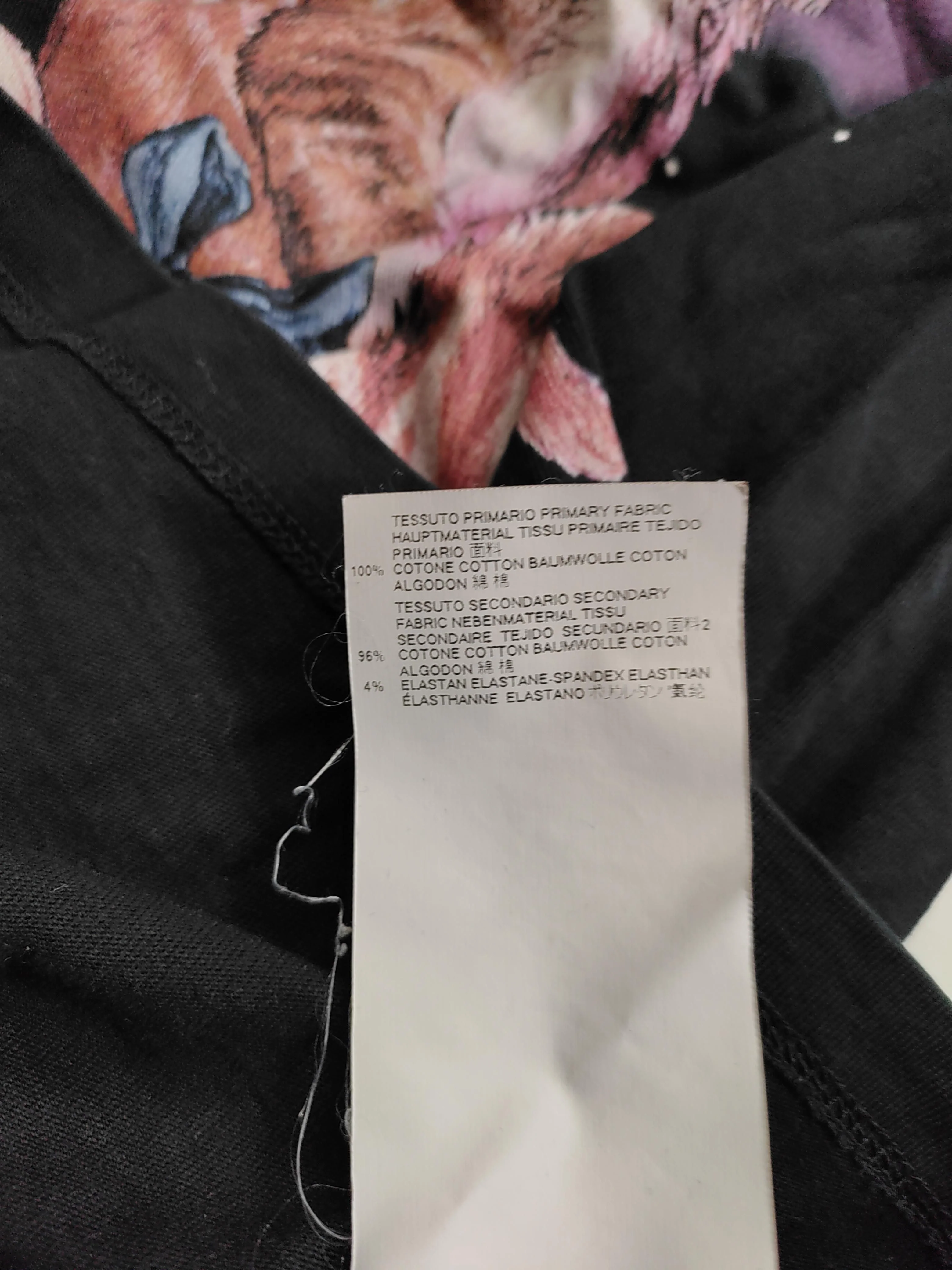 Mm6 Maison Margiela Women's Top S Black Cotton with Elastane Basic - Image 6