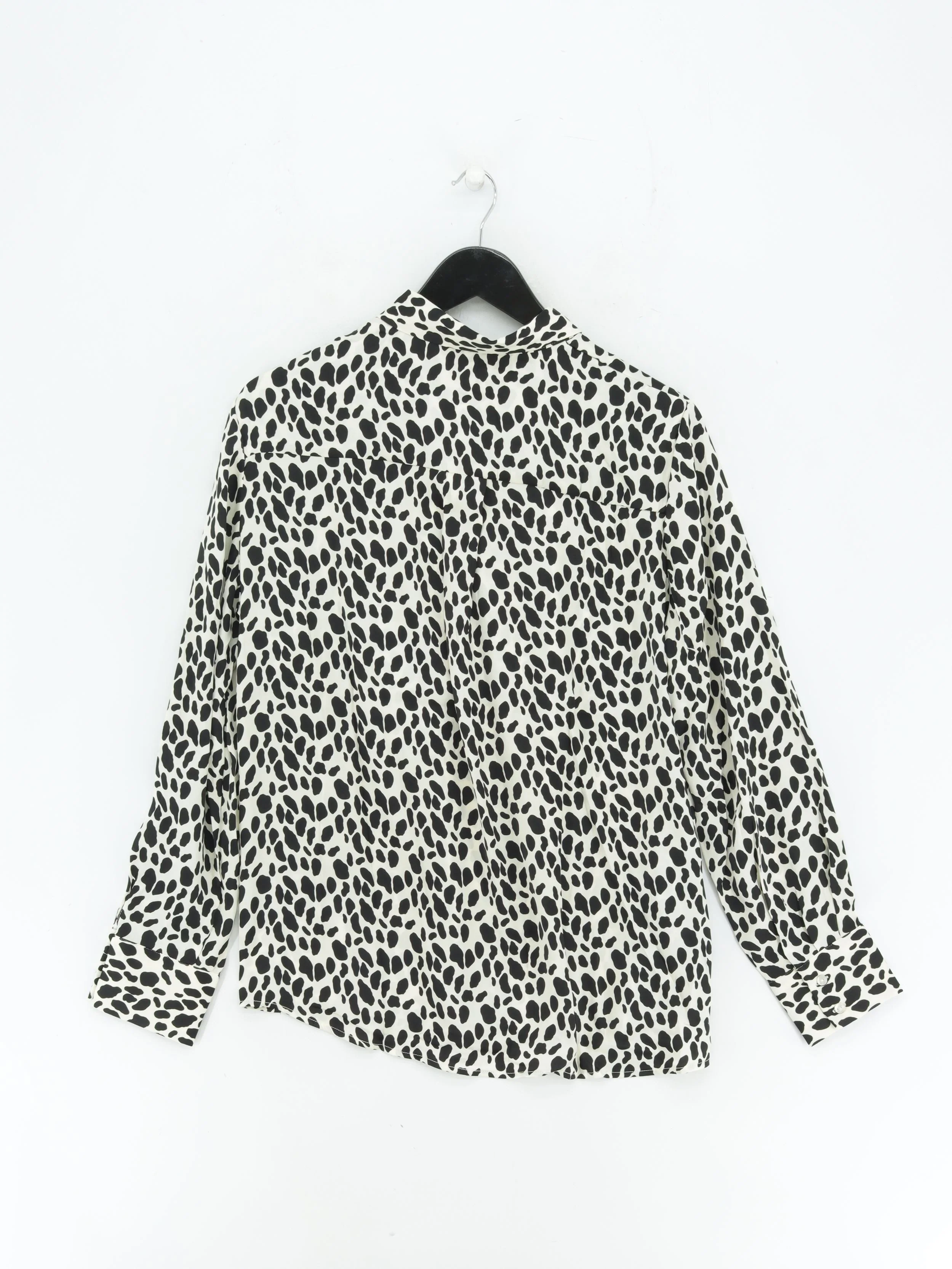 MNG Women's Blouse XL White 100% Polyester Basic New with tags - Image 2
