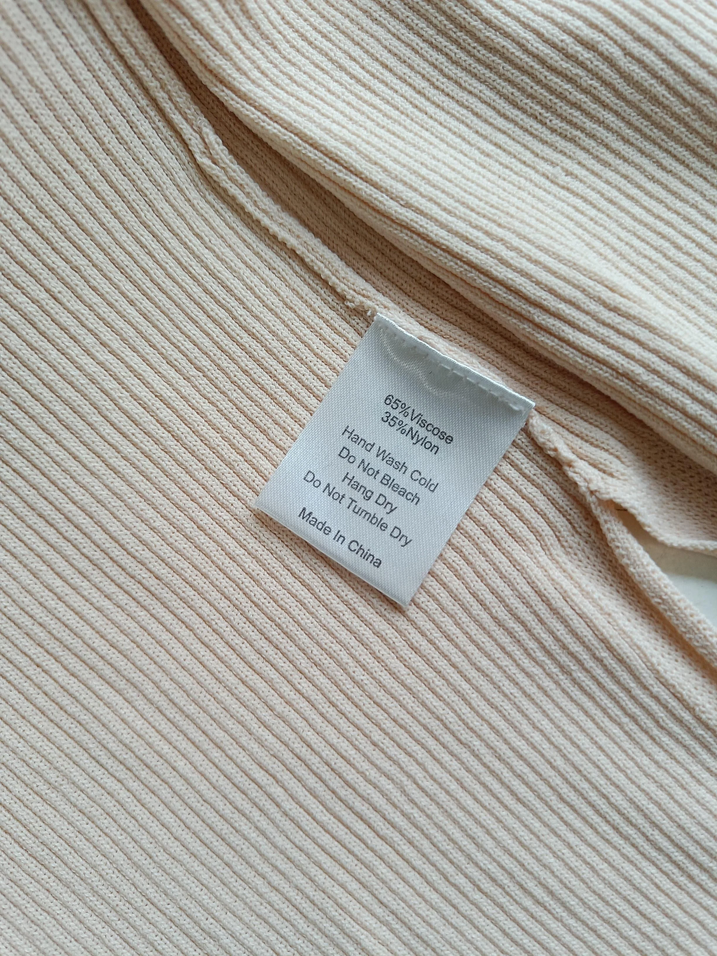 Modern Citizen Wrap Midi Dress M in Cream - Image 6