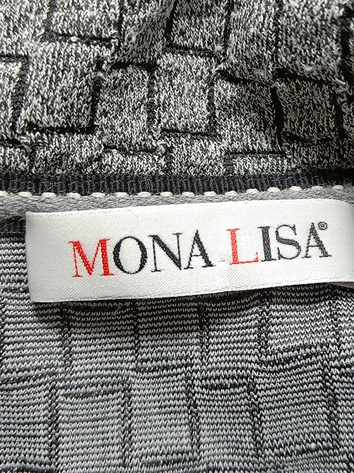 Mona Lisa Women's Top L Grey Viscose with Polyester, Elastane Tunic - Image 6
