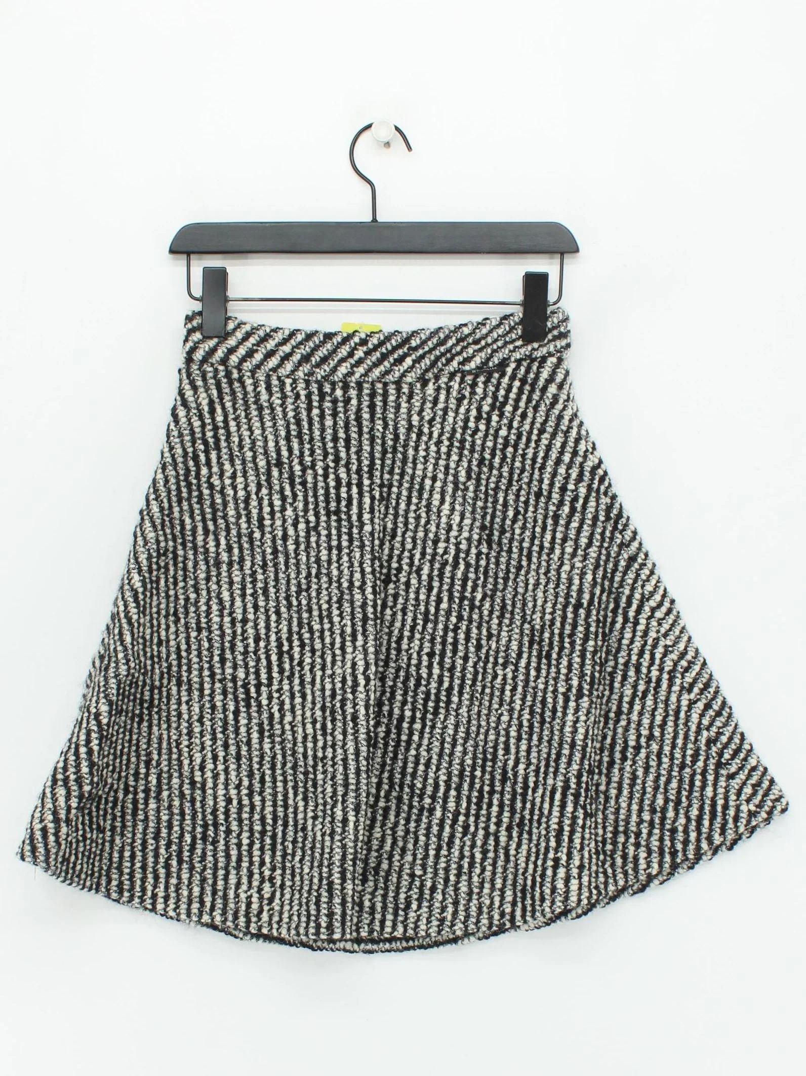 Moncler Women's Mini Skirt UK 12 Multi Striped Wool with Polyamide Short Mini - Image 2