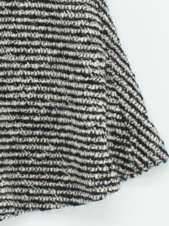 Moncler Women's Mini Skirt UK 12 Multi Striped Wool with Polyamide Short Mini - Image 4