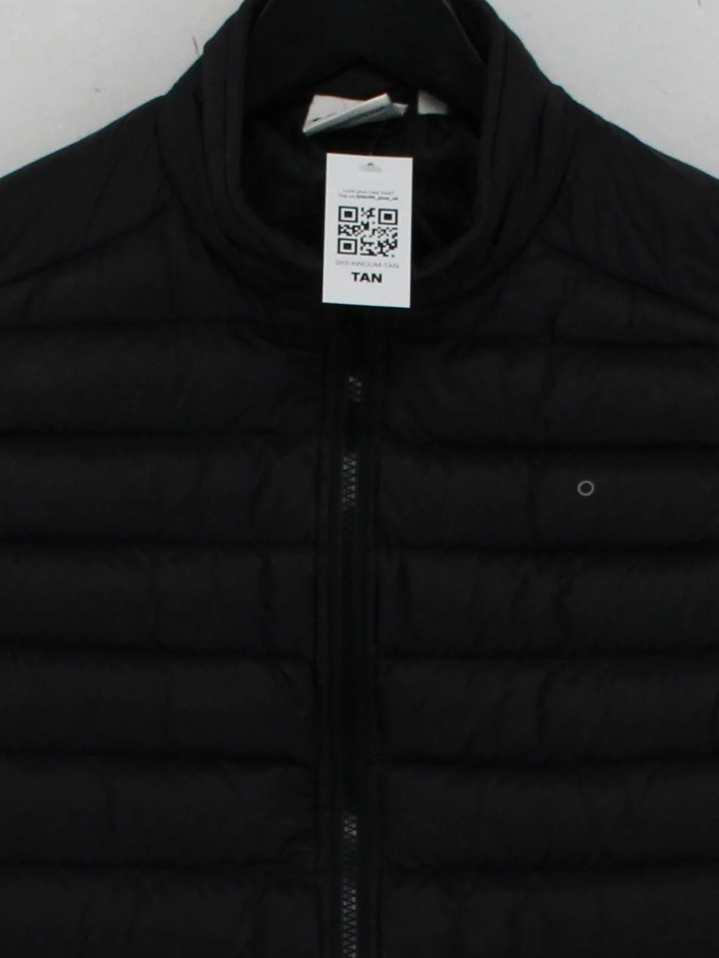 Money Men's Coat S Black Nylon with Polyester Overcoat - Image 3