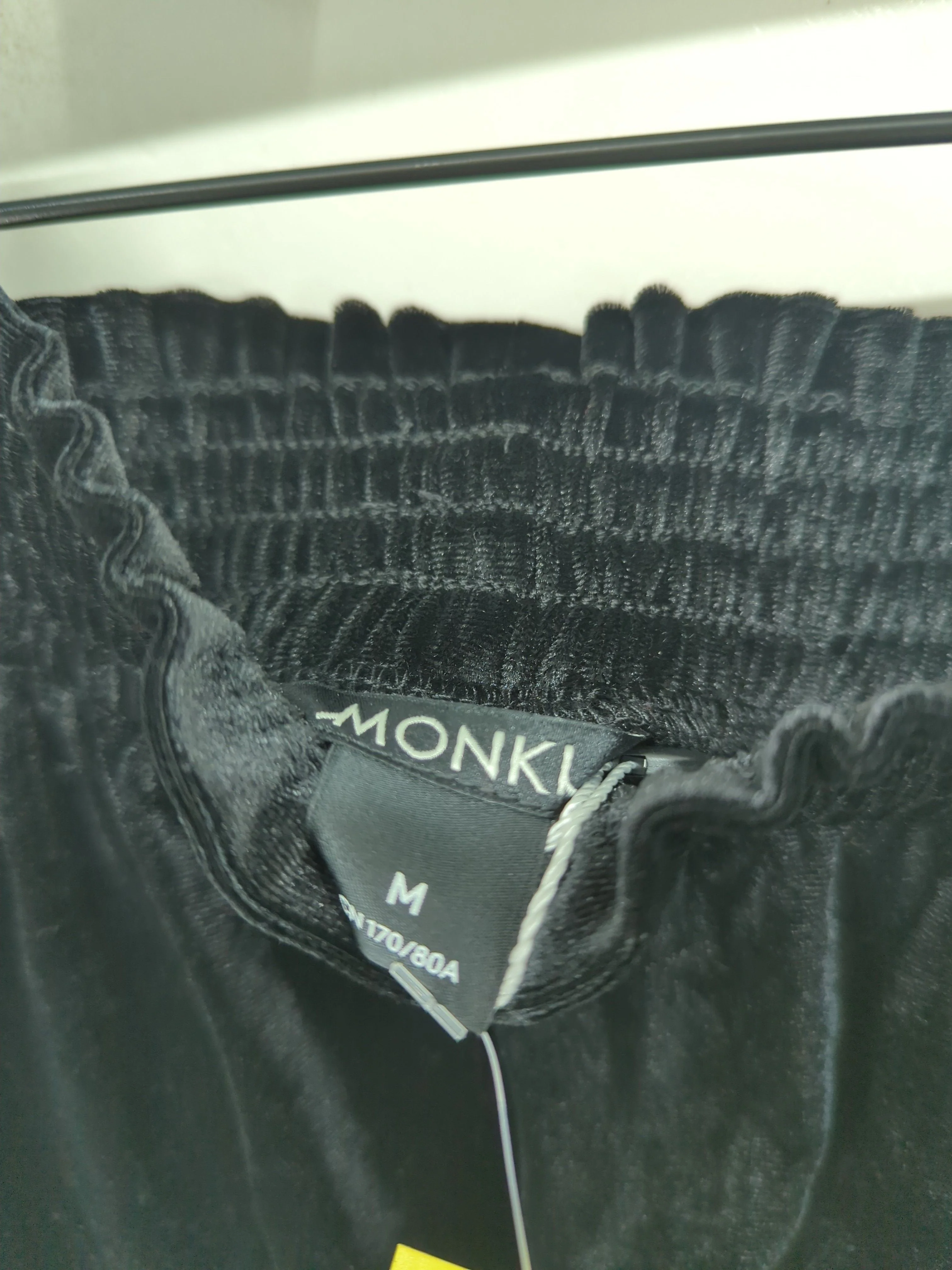 Monki Women's Mini Skirt M Black Polyester with Elastane Mini New with tags - Image 5