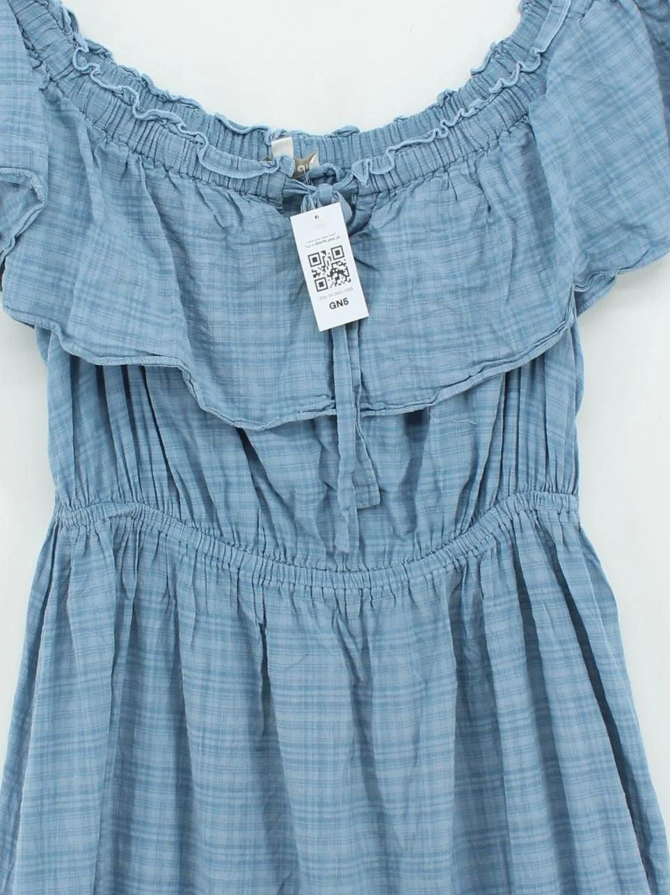 Monsoon A-Line Midi Dress L in Blue - Image 3
