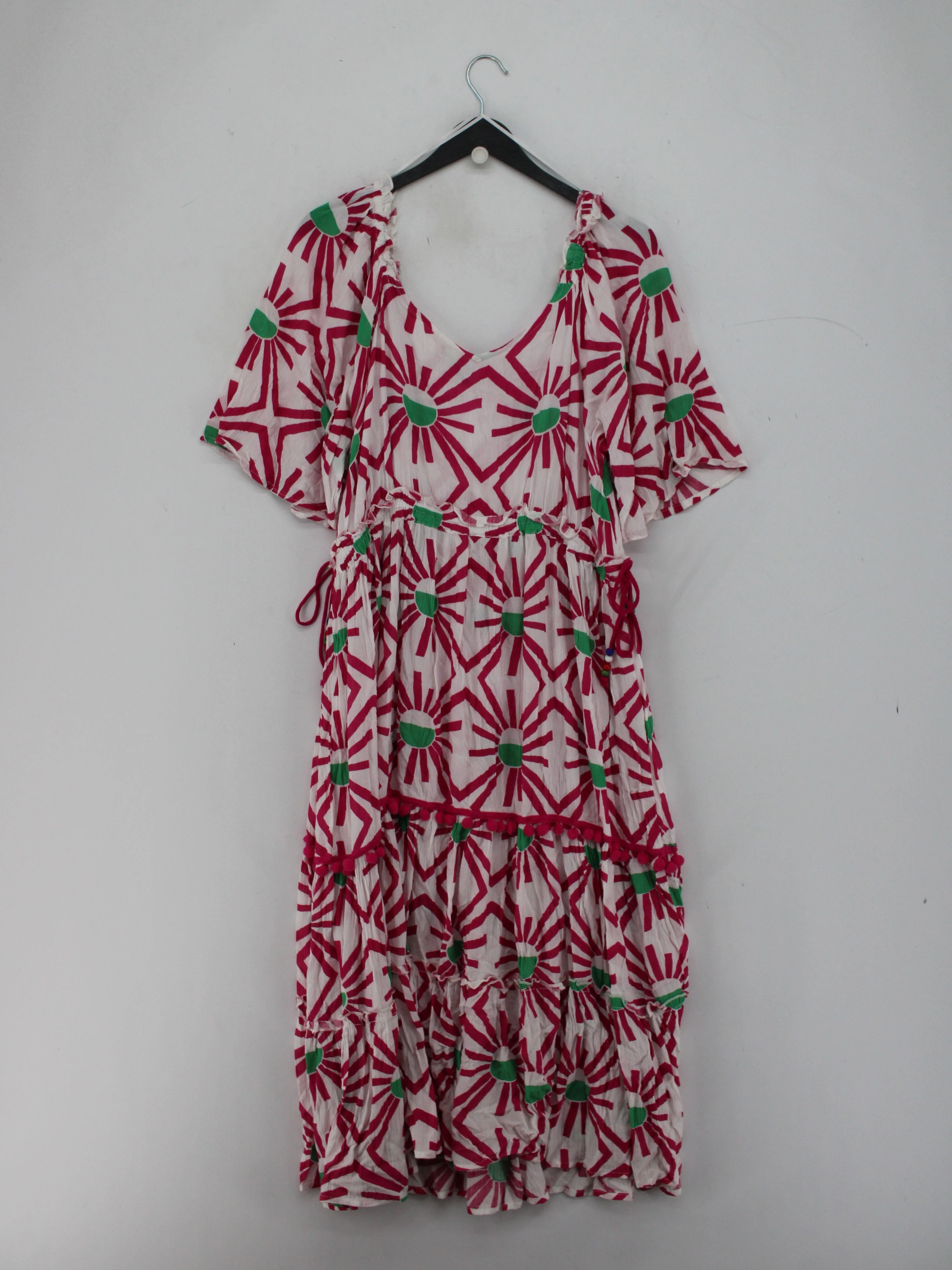 Monsoon A-Line Midi Dress L in Multi - Image 2