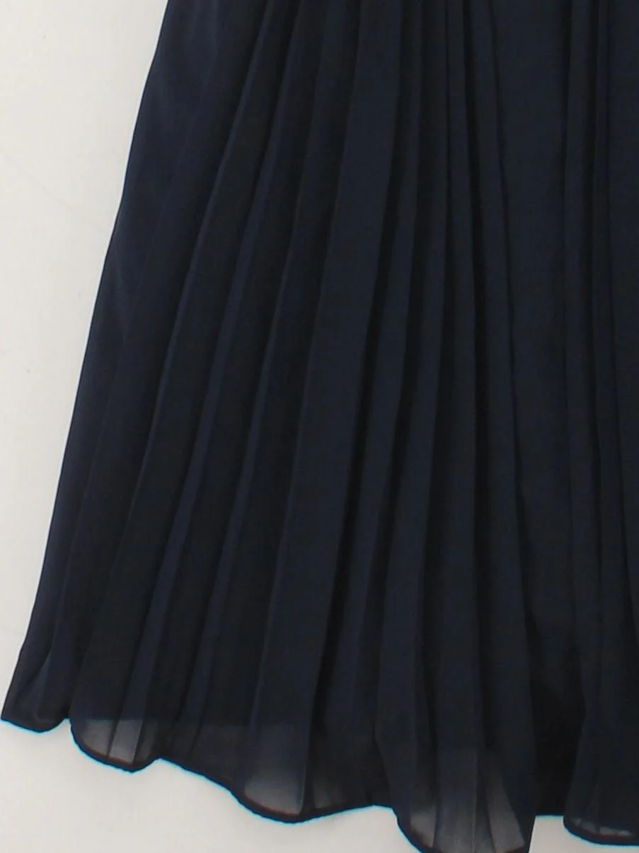 Monsoon A-Line Midi Dress UK10 in Blue - Image 4