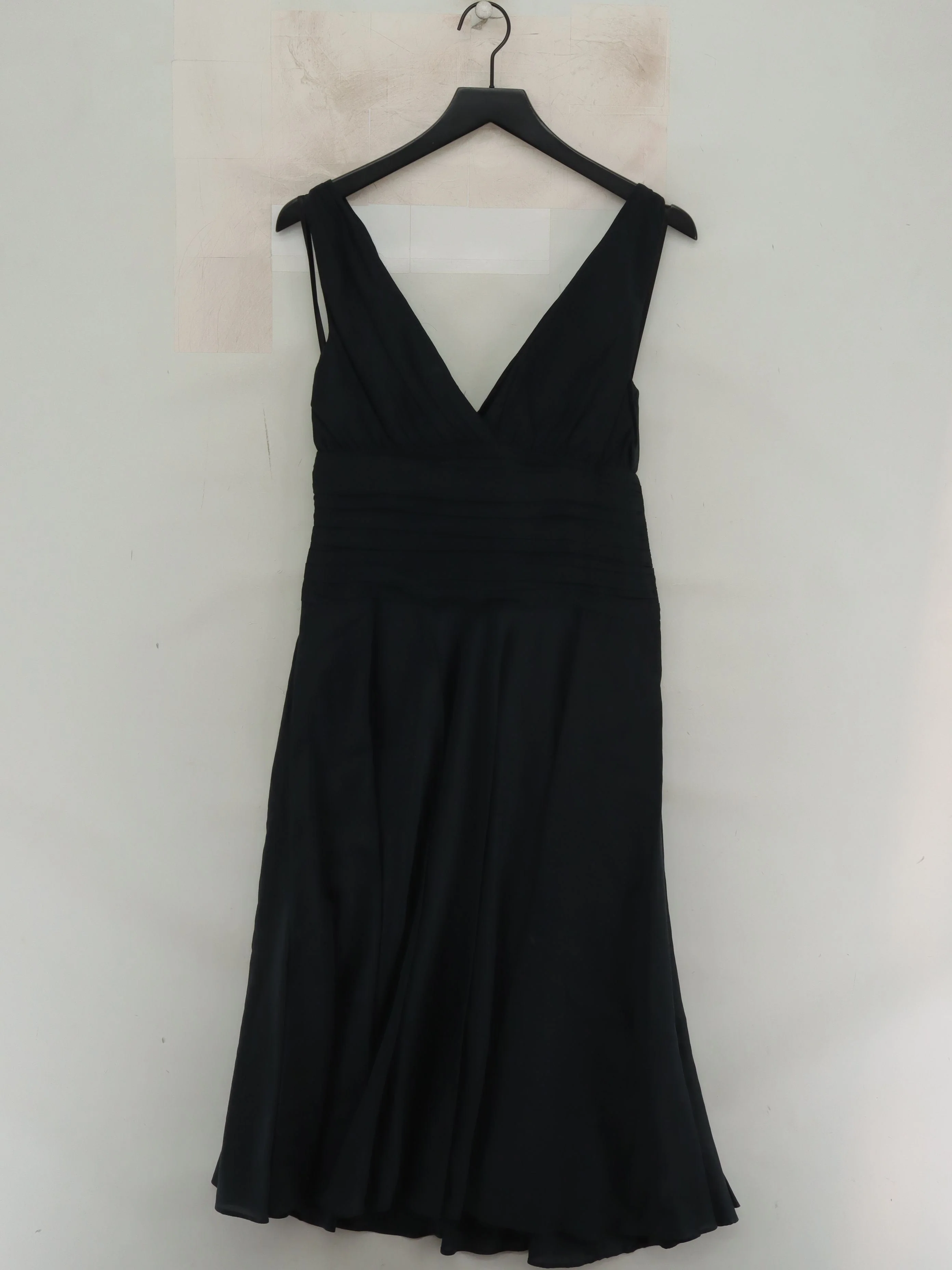 Monsoon A-Line Midi Dress UK12 in Black - Image 2