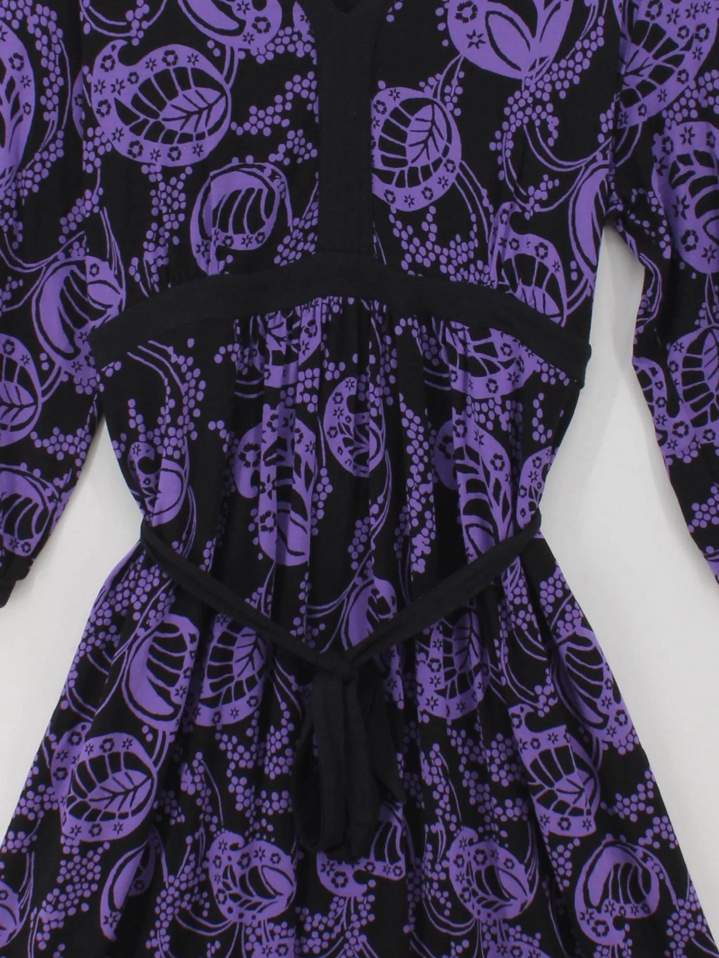 Monsoon A-Line Midi Dress UK20 in Black - Image 3