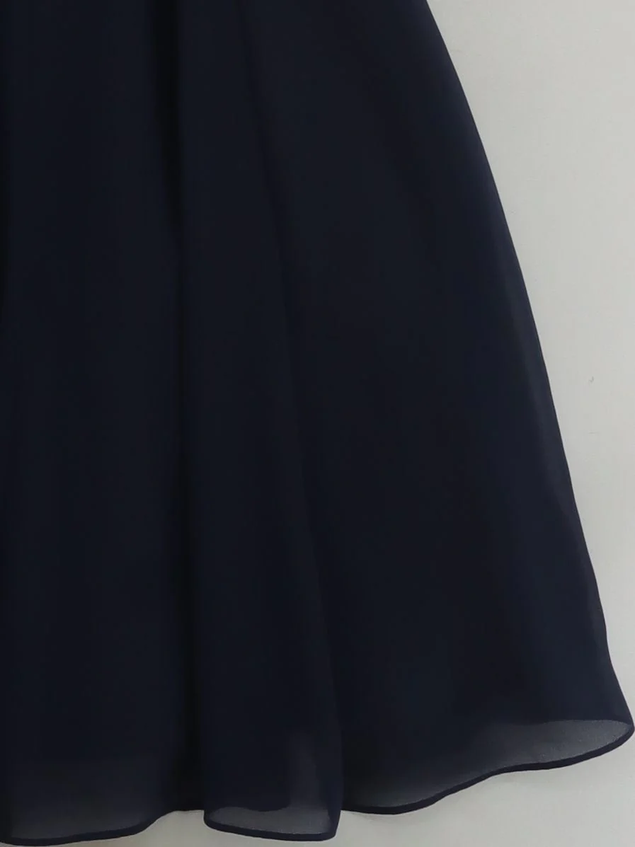 Monsoon A-Line Midi Dress UK8 in Blue - Image 4