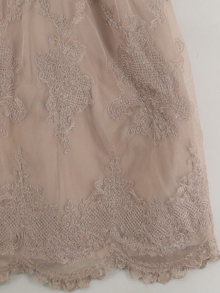 Monsoon A-Line Mini Dress UK14 in Tan - Image 4