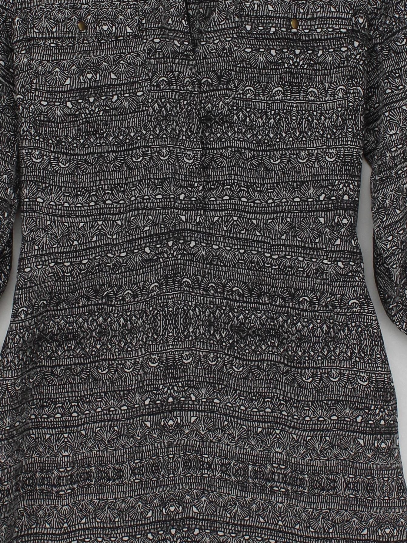 Monsoon A-Line Mini Dress UK8 in Grey - Image 3