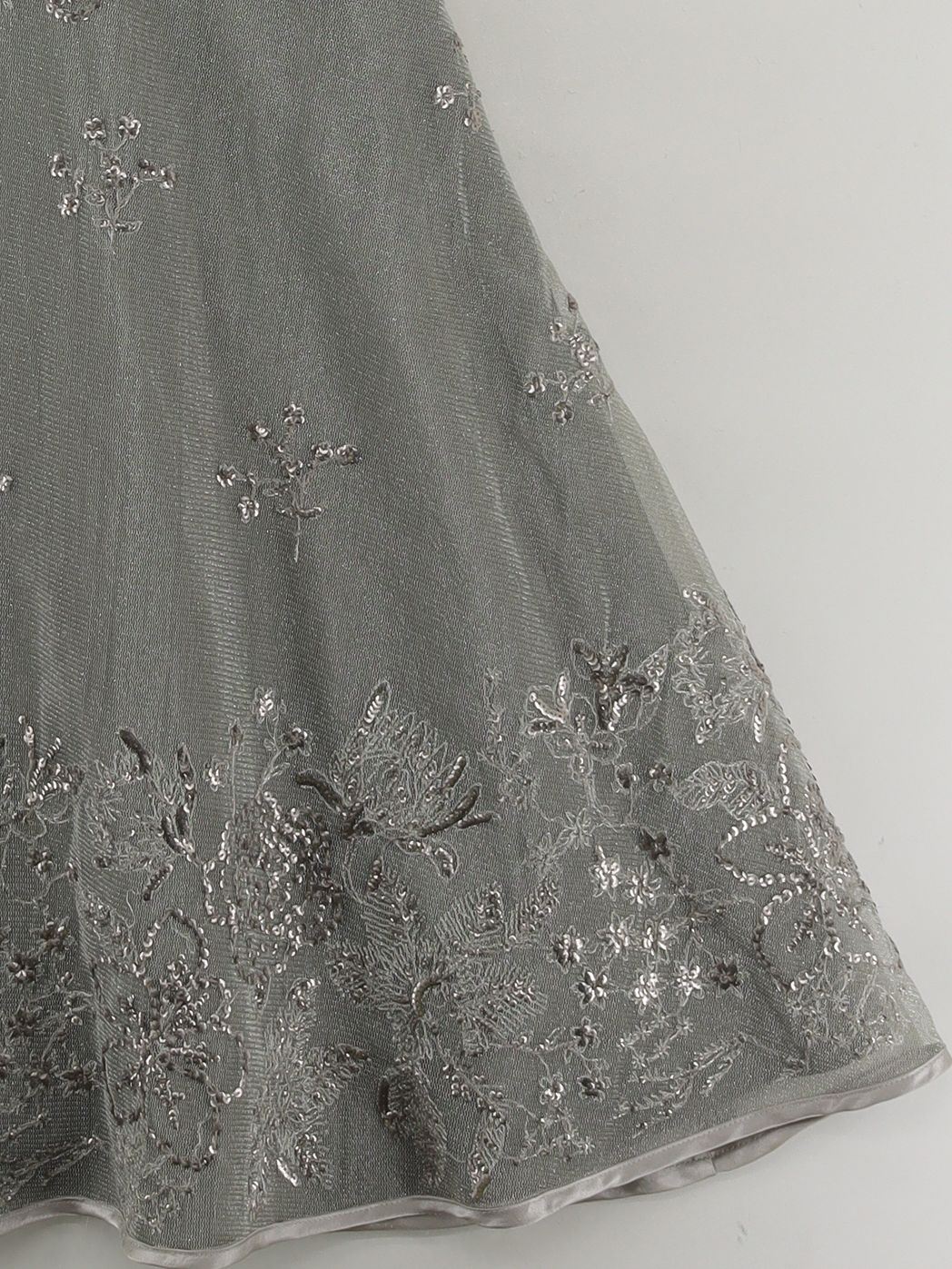 Monsoon A-Line Mini Dress UK8 in Grey - Image 4