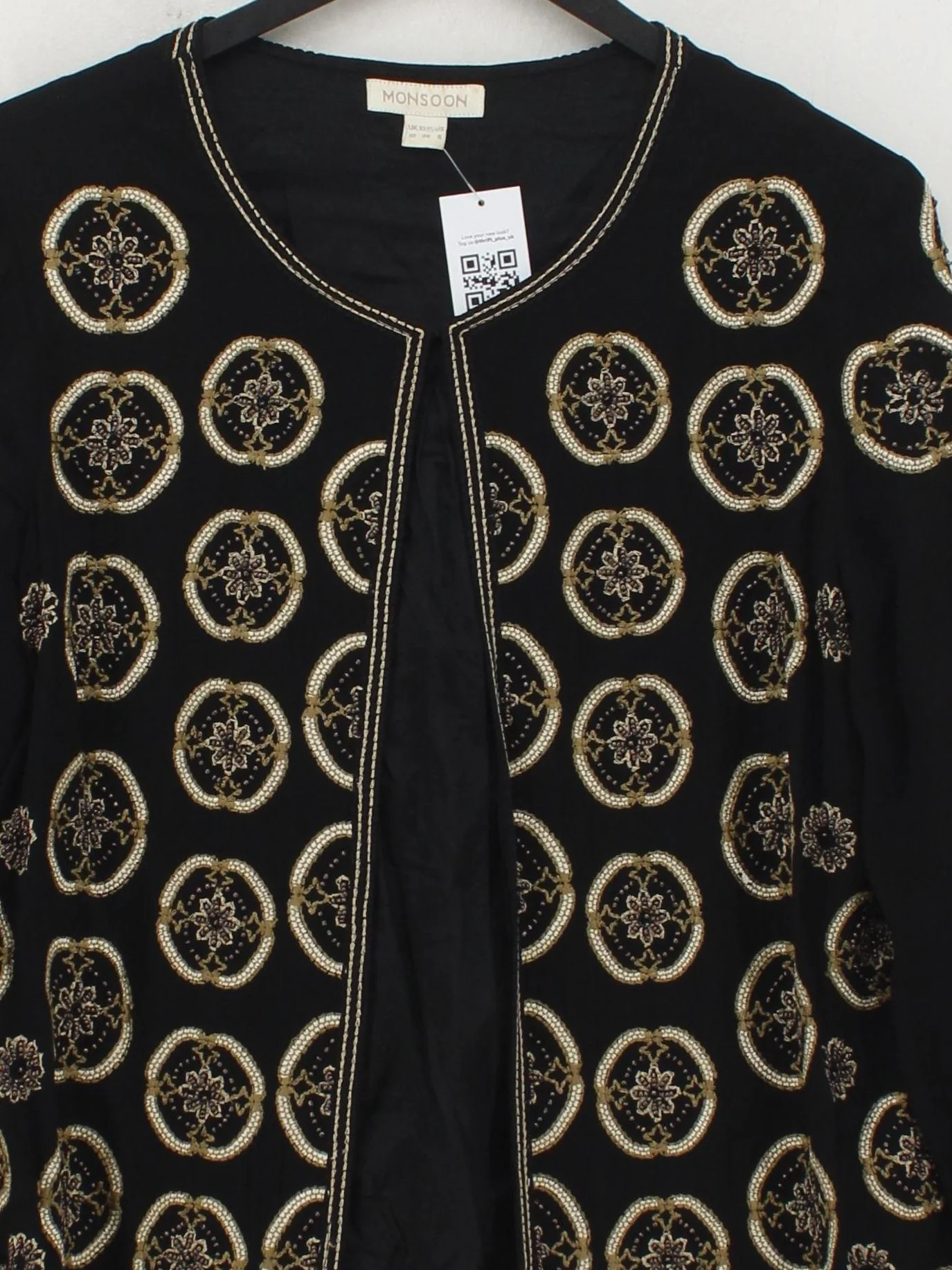 Monsoon Bomber Jacket jacket black - Image 3