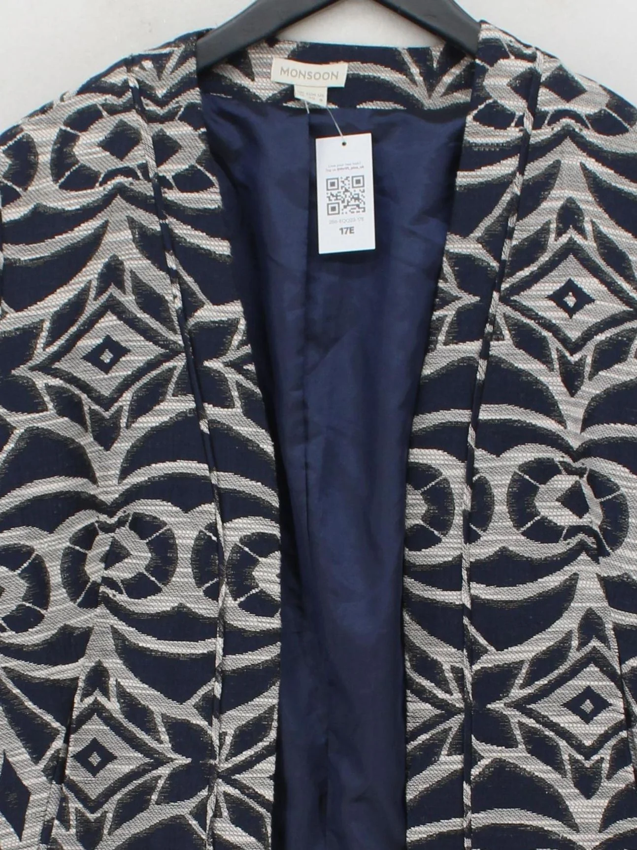 Monsoon Bomber Jacket jacket blue - Image 3